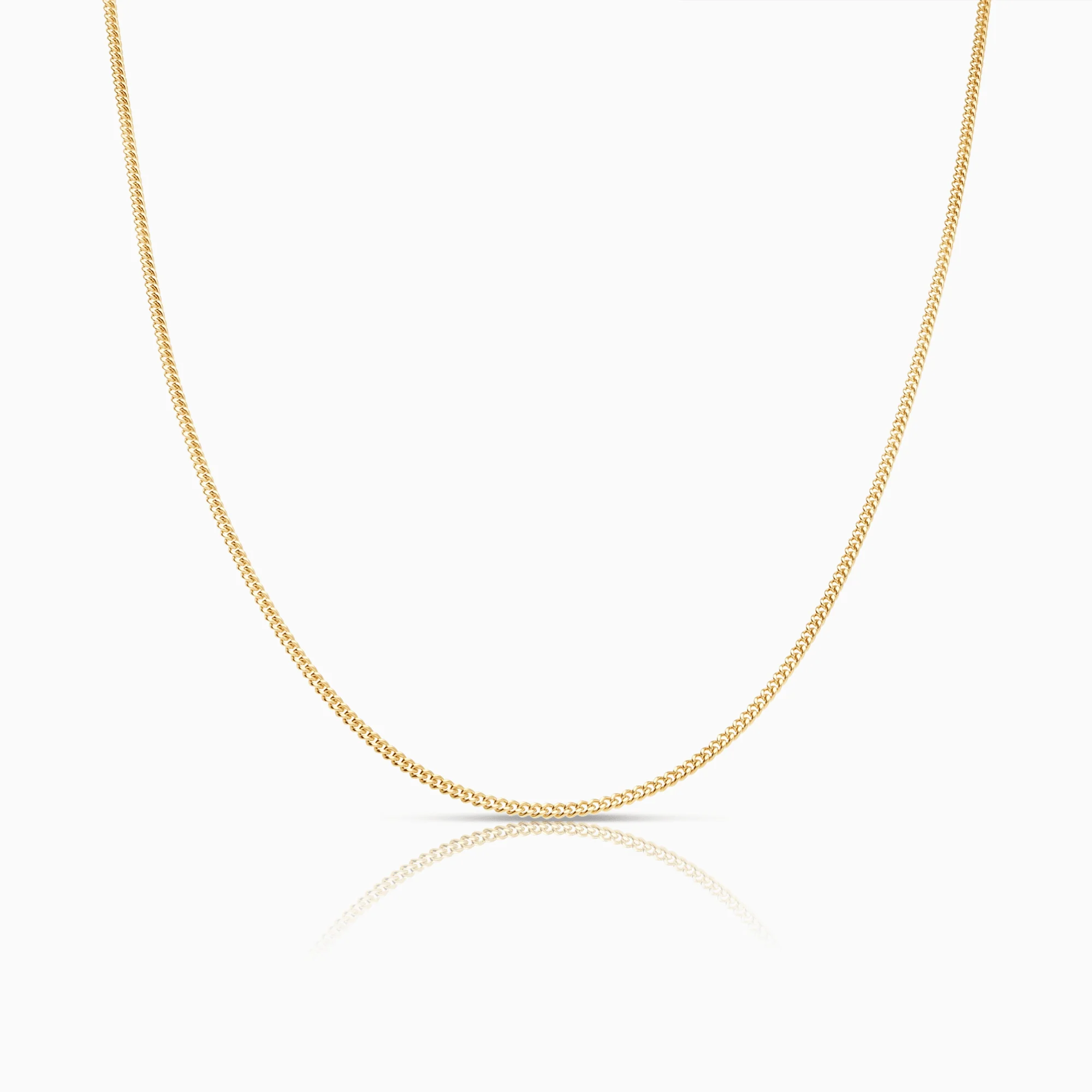 Curb chain 42cm 18K gold