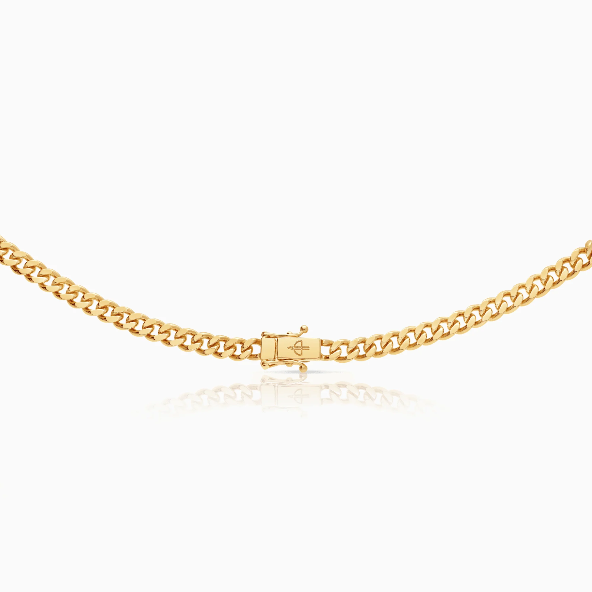 Curb chain 43.11g 18K gold - Image 2