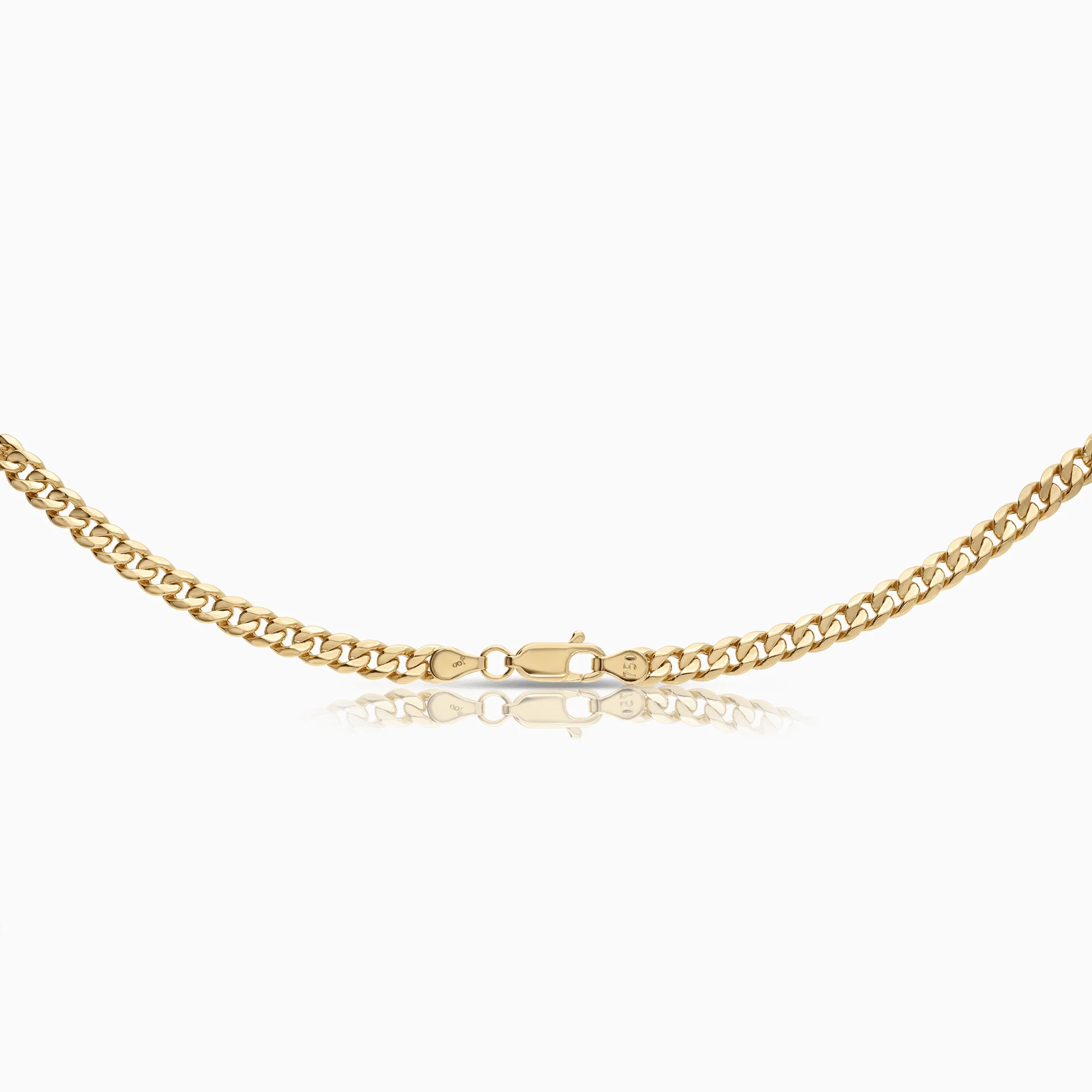 Curb chain 7.75g 18K gold - Image 2