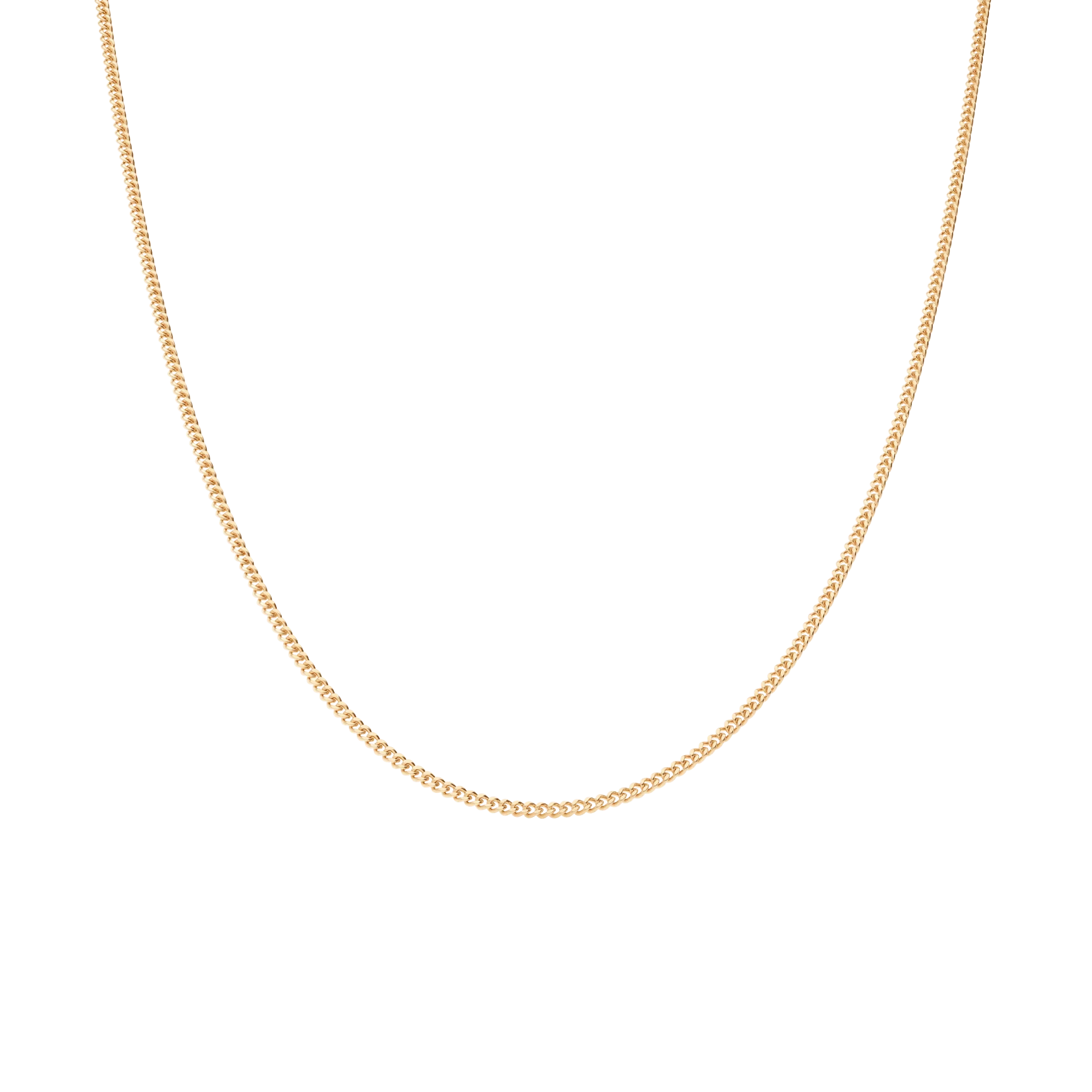 Curb chain 51.0cm 18K gold - Image 2