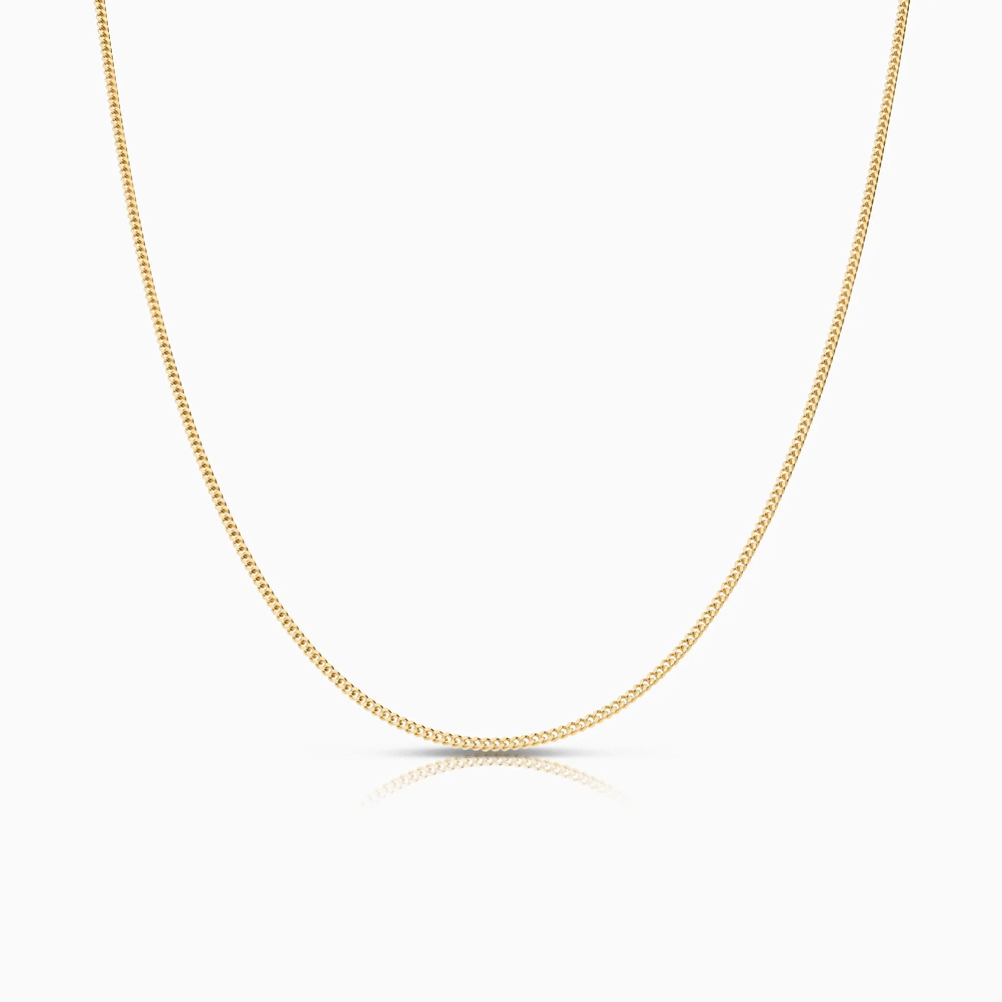 Curb chain 51.5cm 18K gold