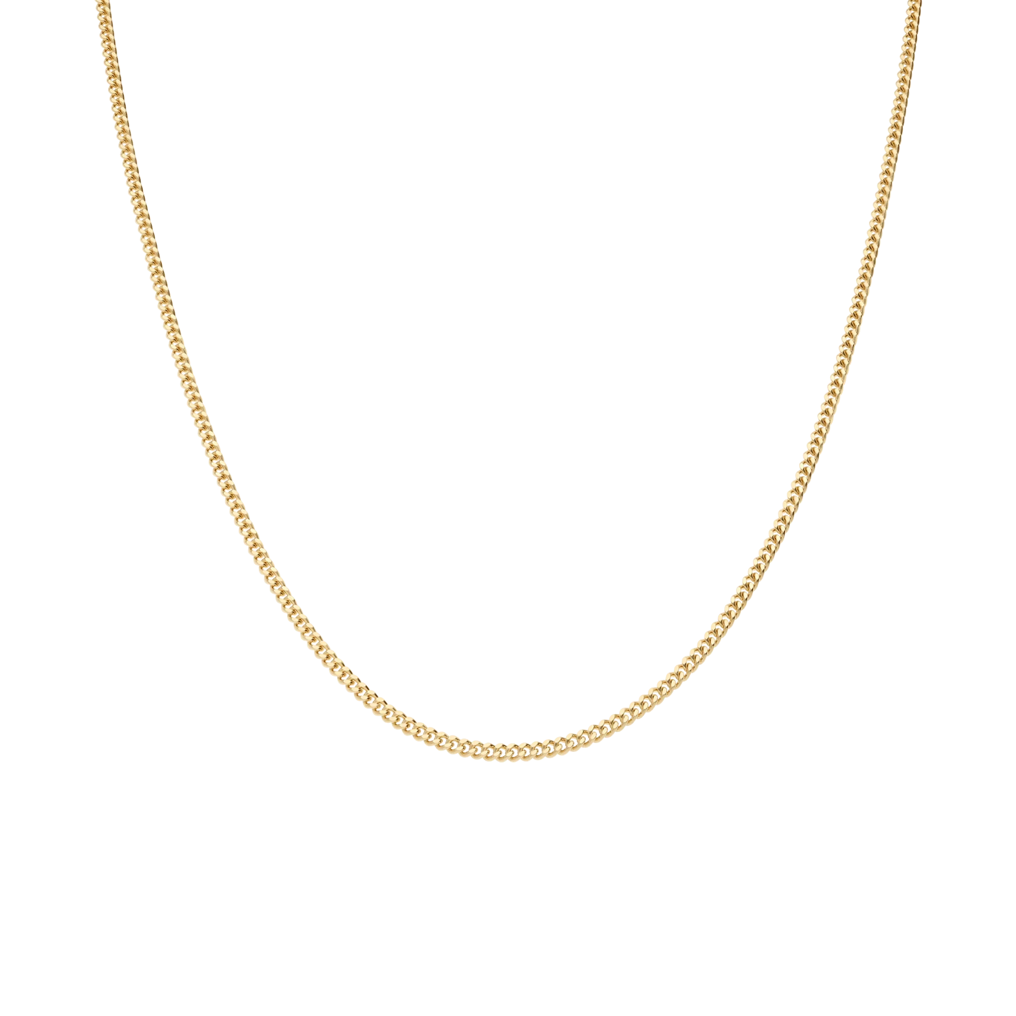 Curb chain 51cm 18K gold - Image 2