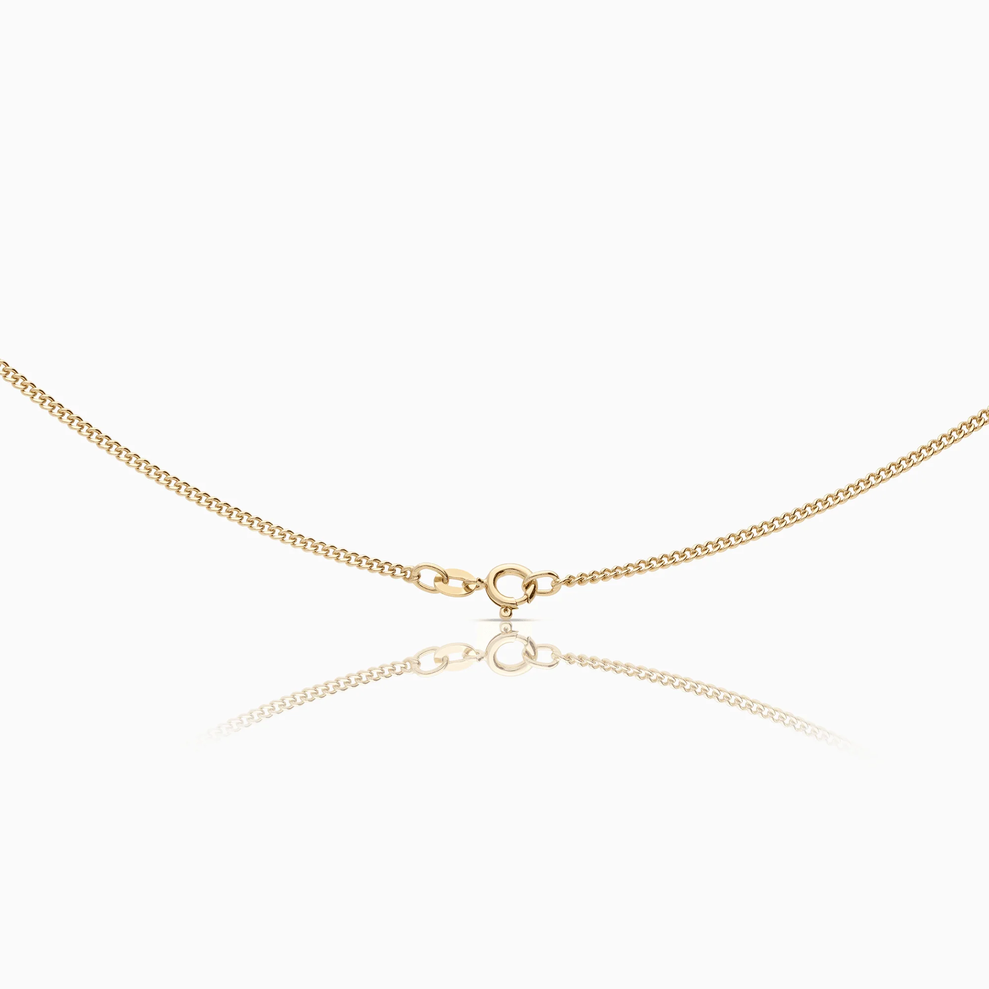 Curb chain 5.30g 18K gold - Image 2