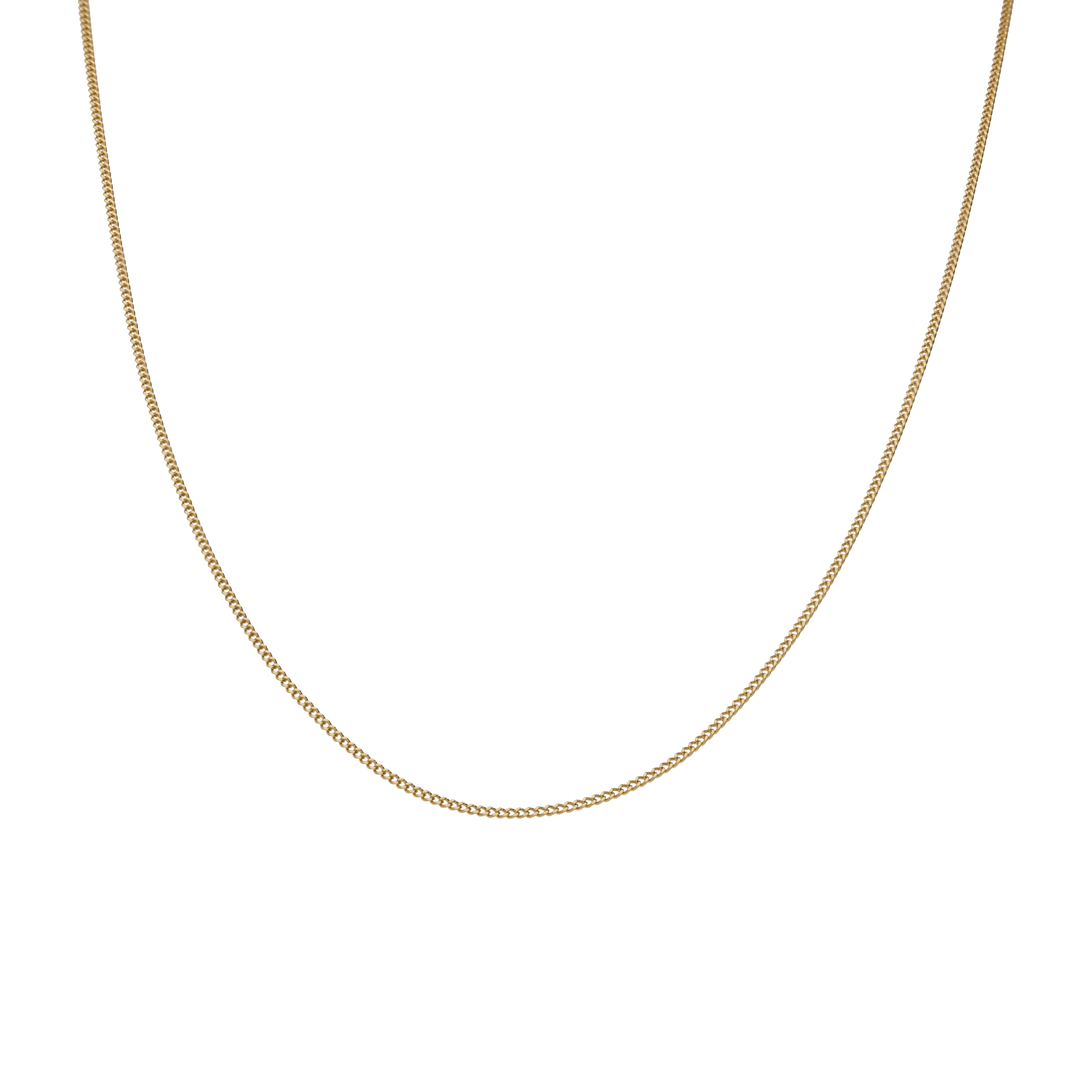 Curb chain 53.5cm 18K gold