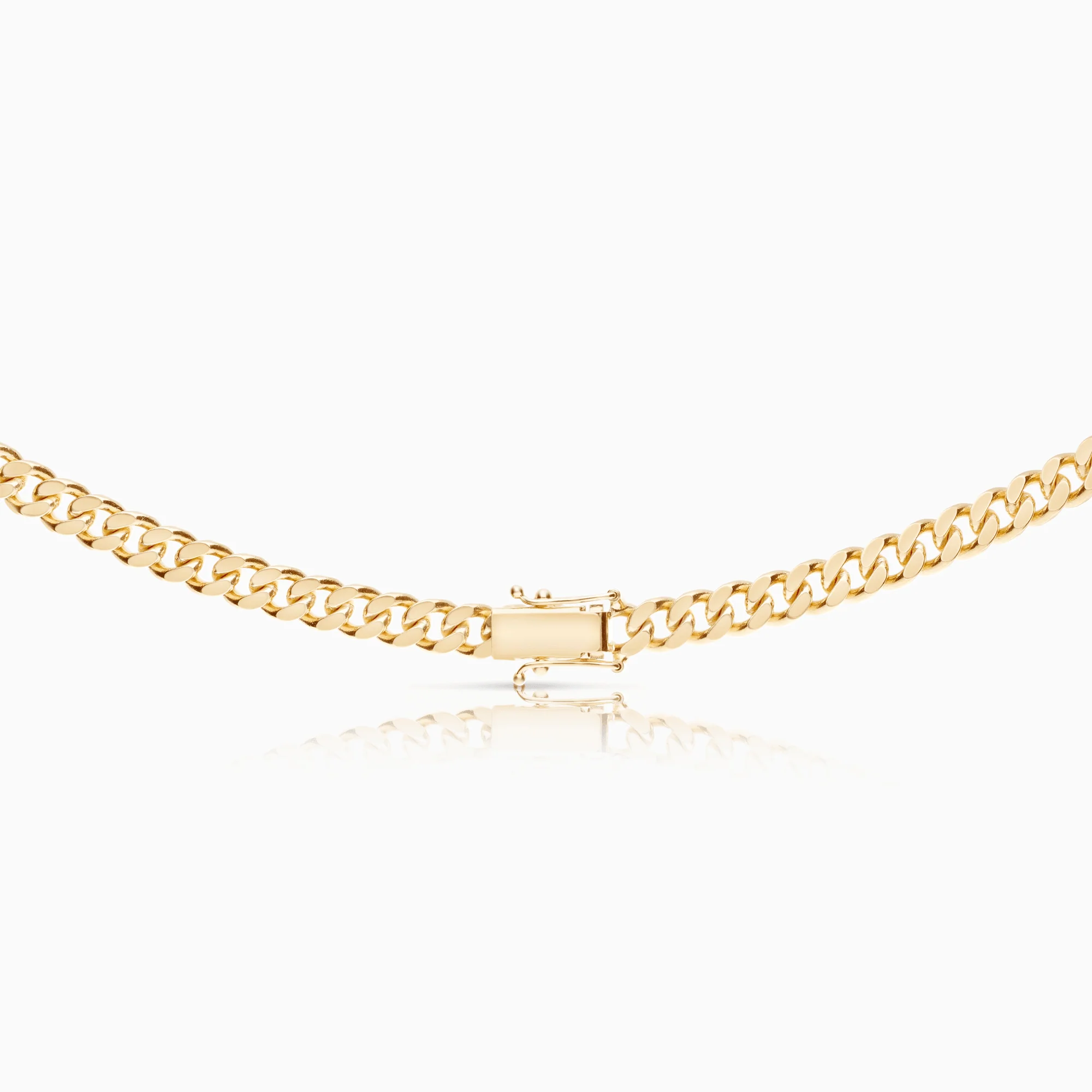 Curb chain 54.05g 18K gold - Image 2