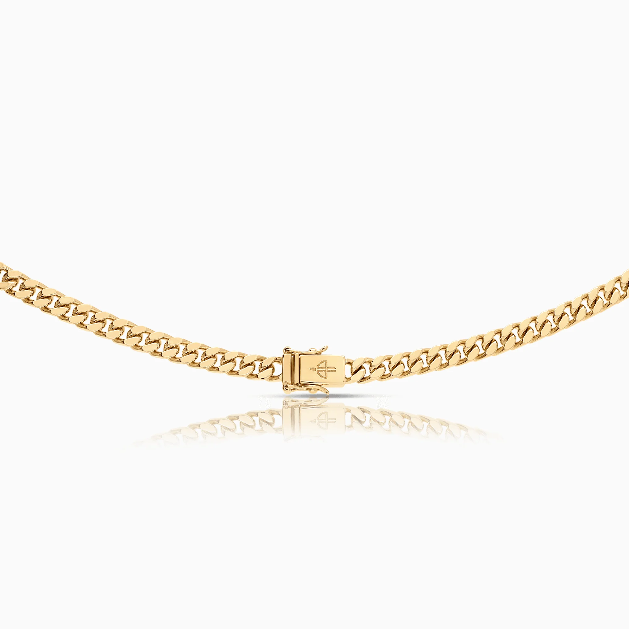 Curb chain 66.20g 18K gold - Image 2