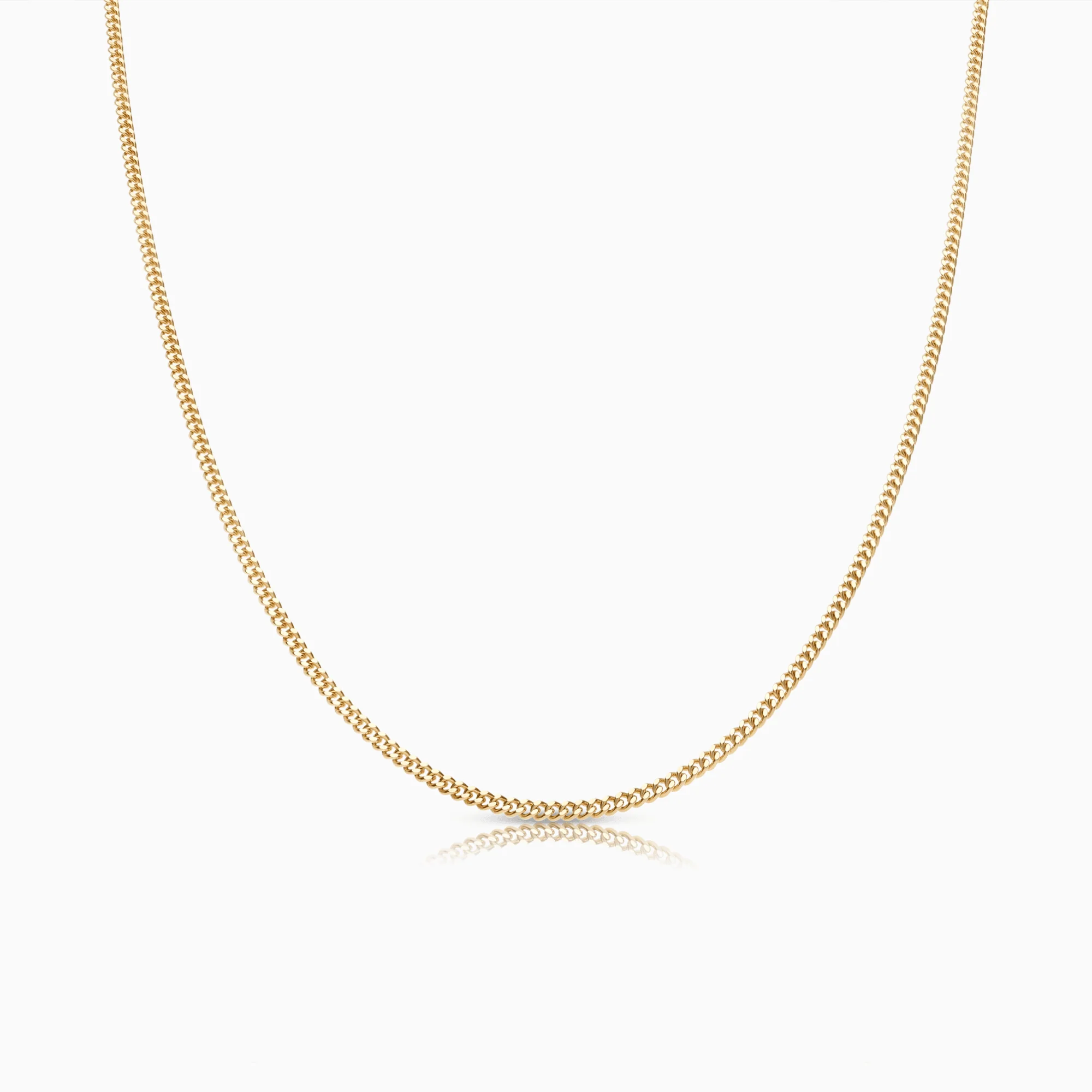 Curb chain 70.5cm 18K gold