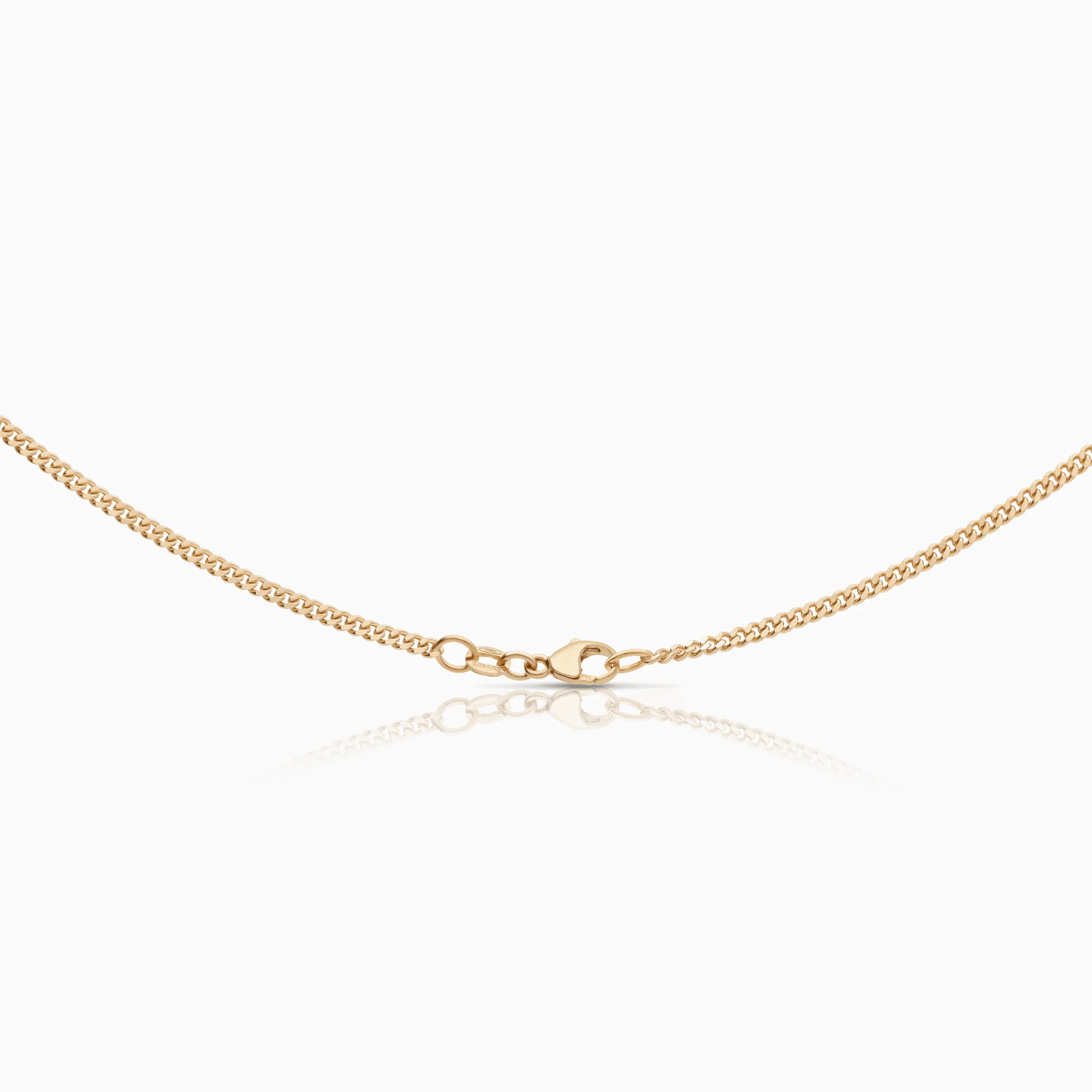 Curb chain 7.08g 18K gold - Image 2