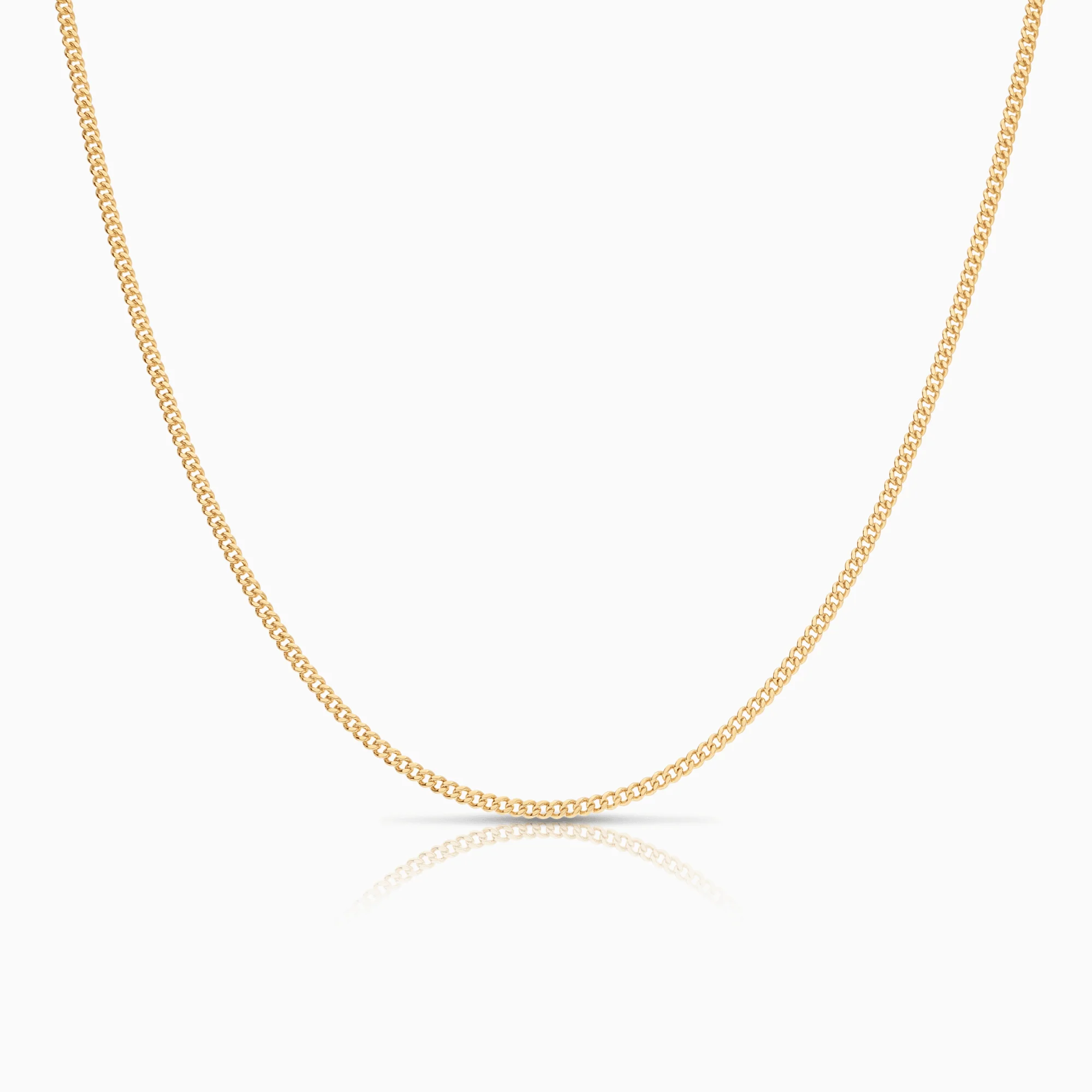 Curb chain 8.82g 18K gold