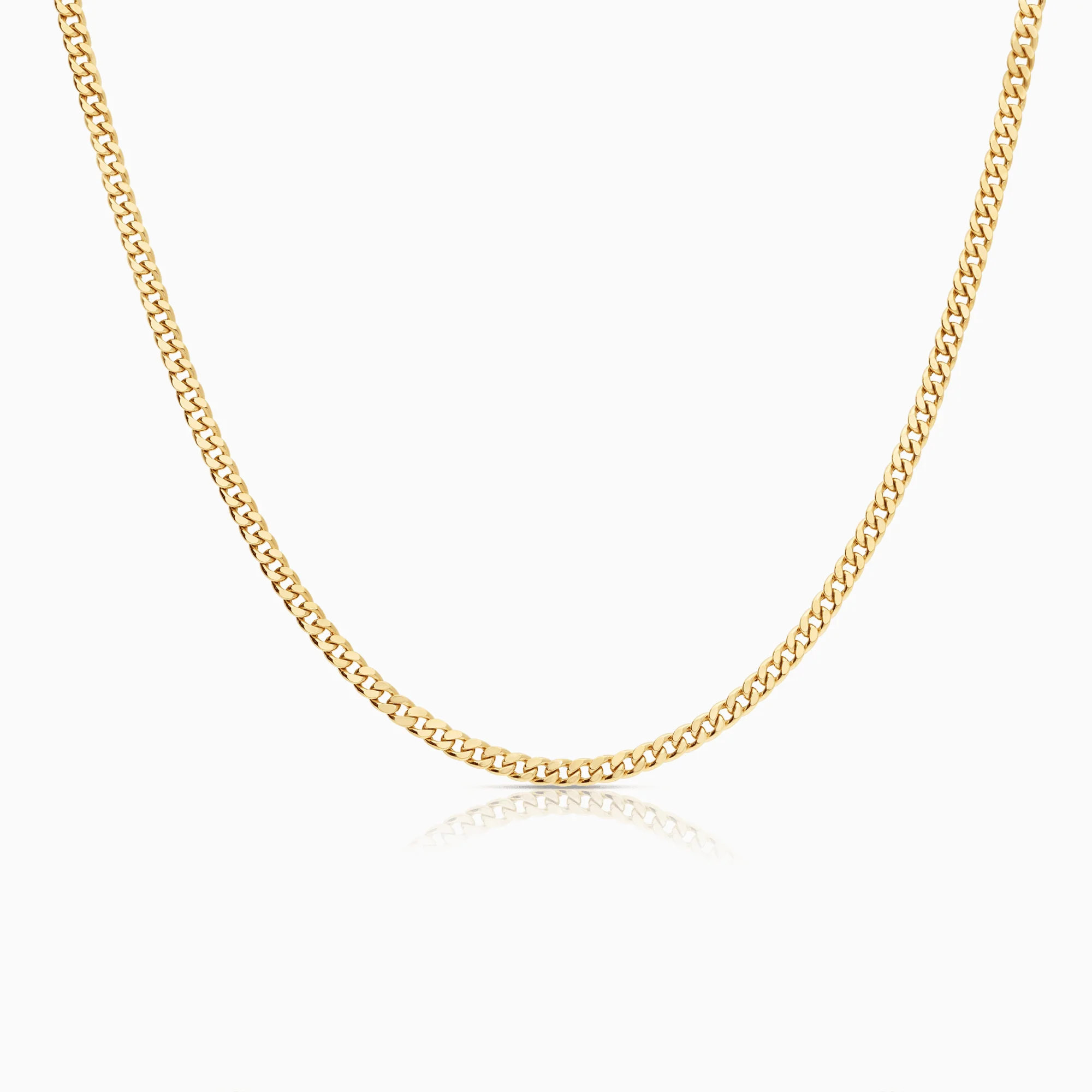 Curb chain 9.20g 18K gold