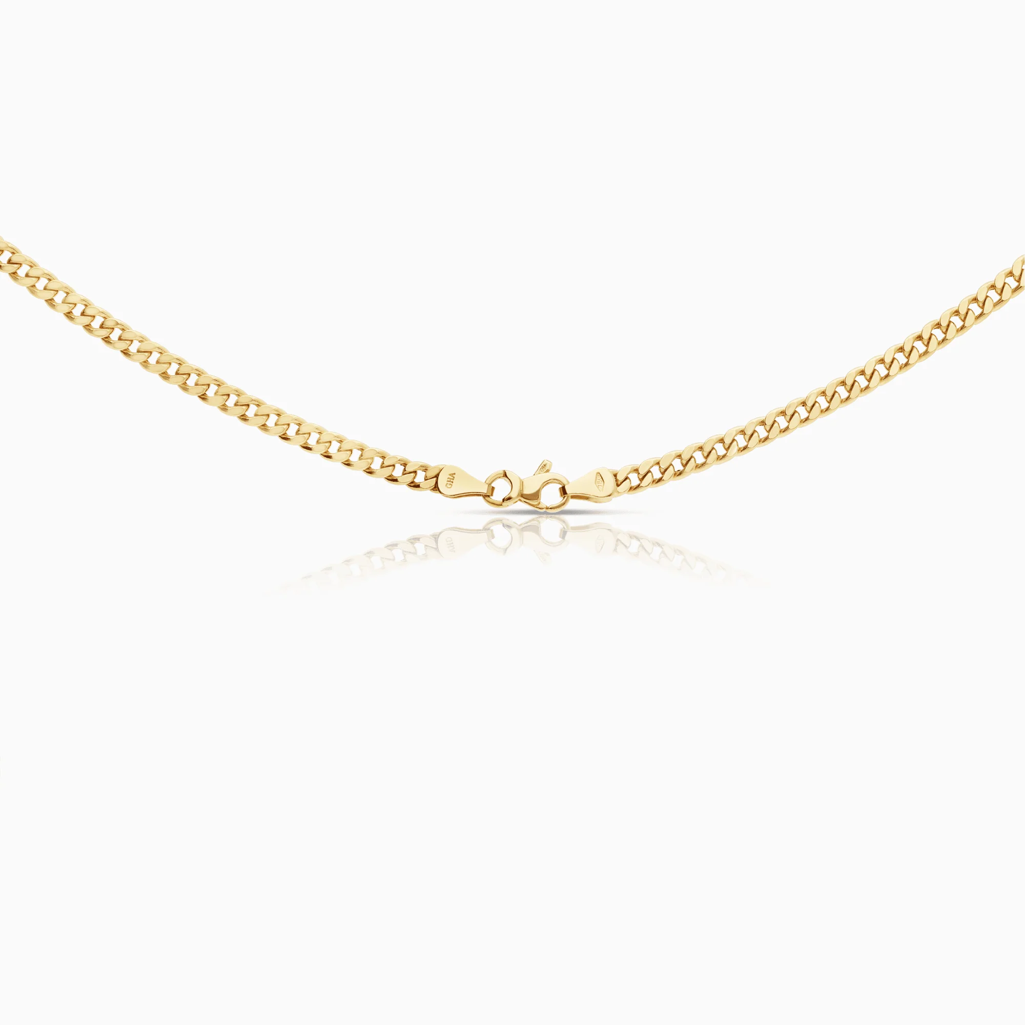 Curb chain 9.20g 18K gold - Image 2