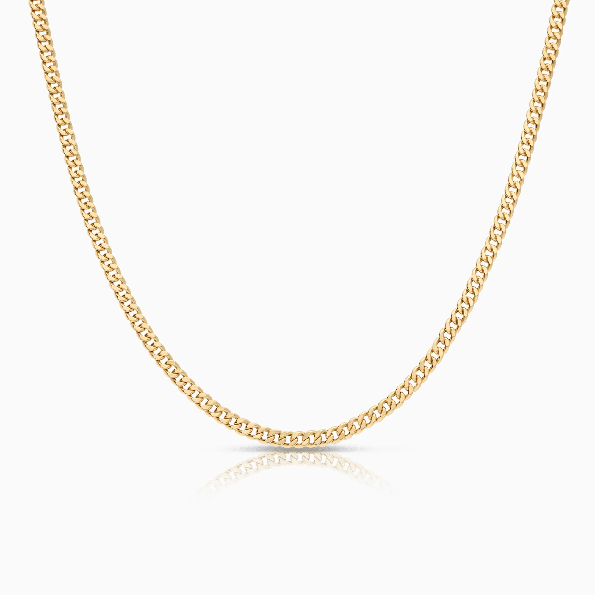 Curb chain 9.56g 18K gold