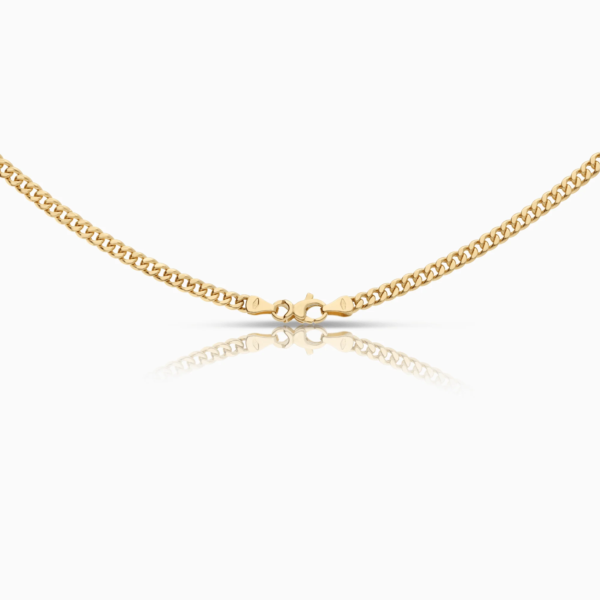 Curb chain 9.56g 18K gold - Image 2