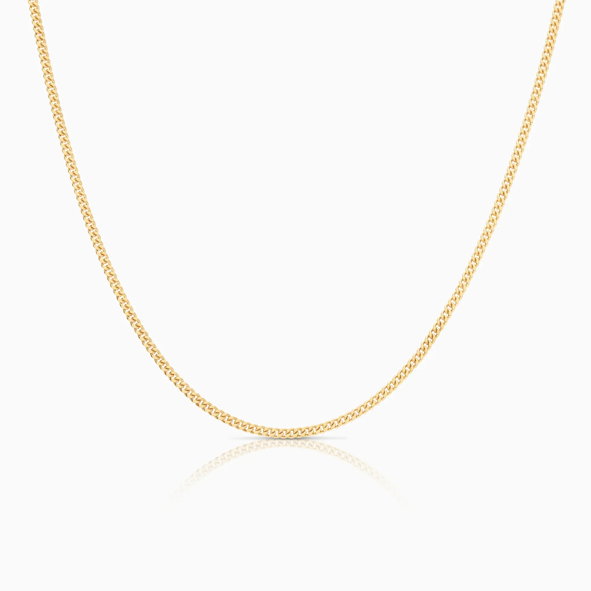 Curb chain 9.61g 18K gold