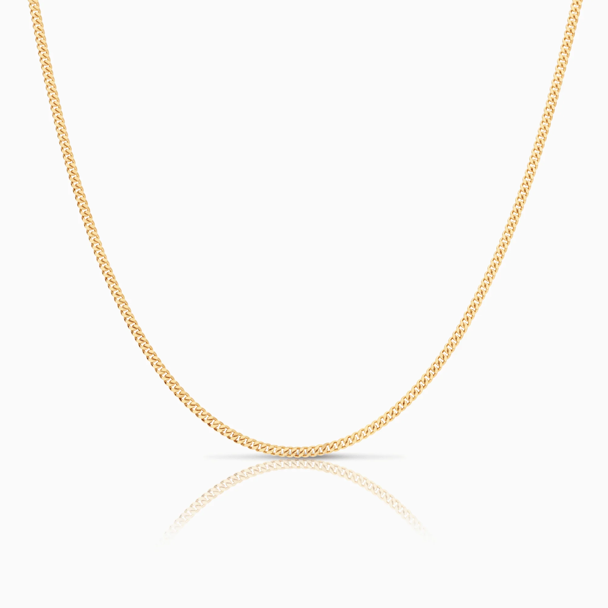 Curb chain 9.88g 18K gold