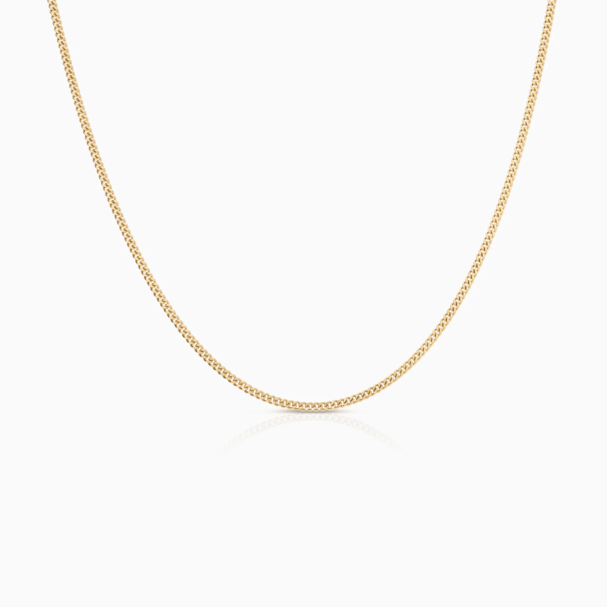 Curb chain 9.94g 18K gold