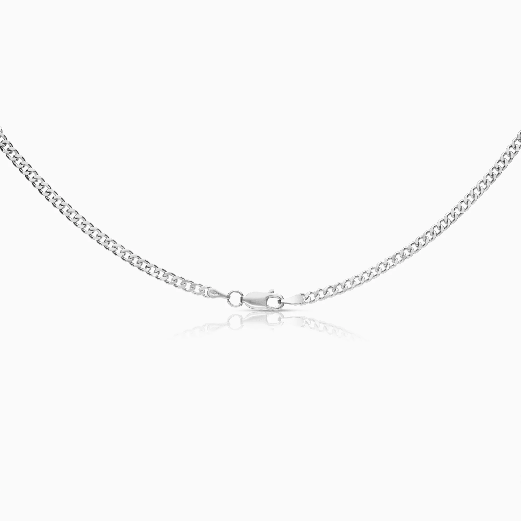 Curb link 11.50g 18K white gold - Image 2