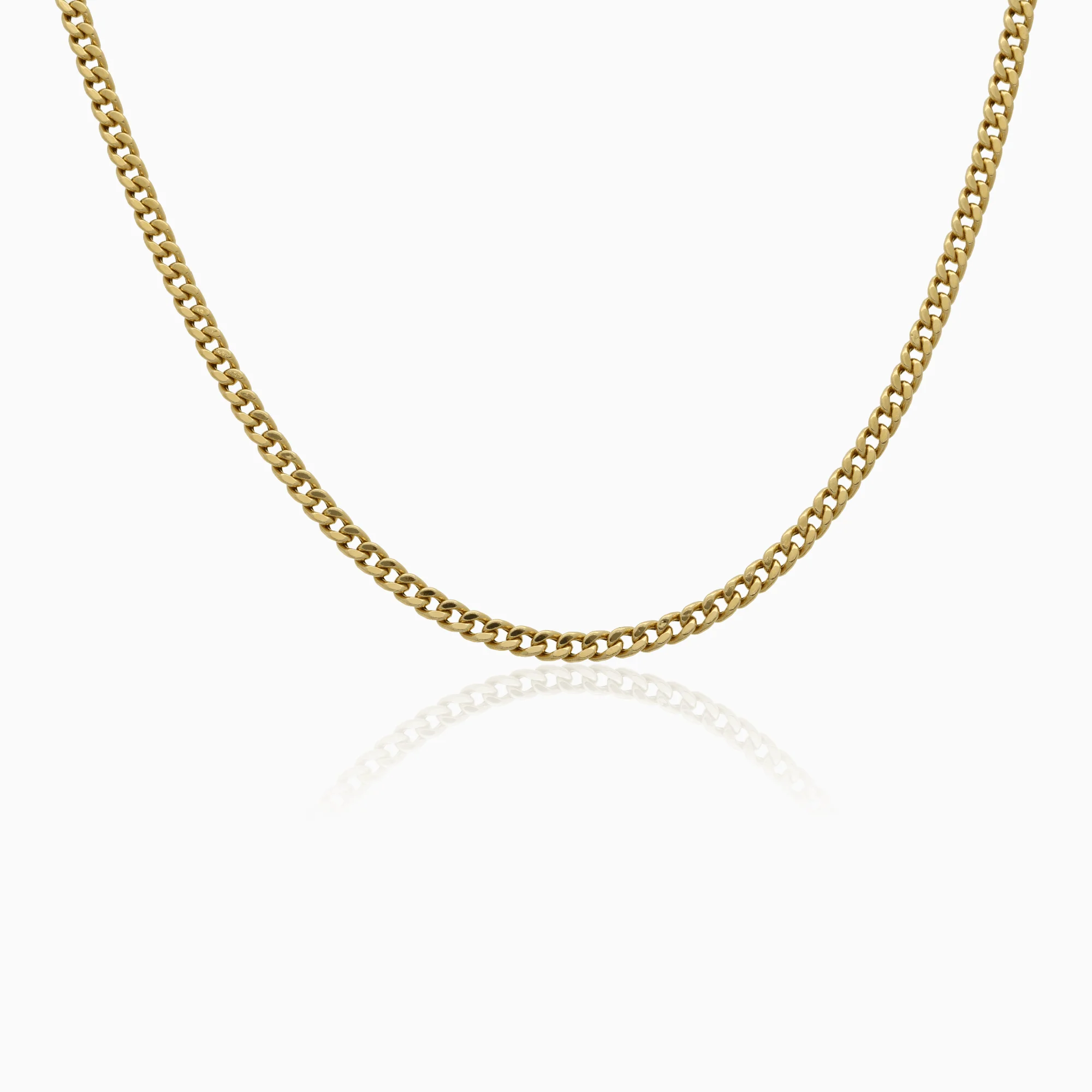 Curb chain 11.95g 18K gold