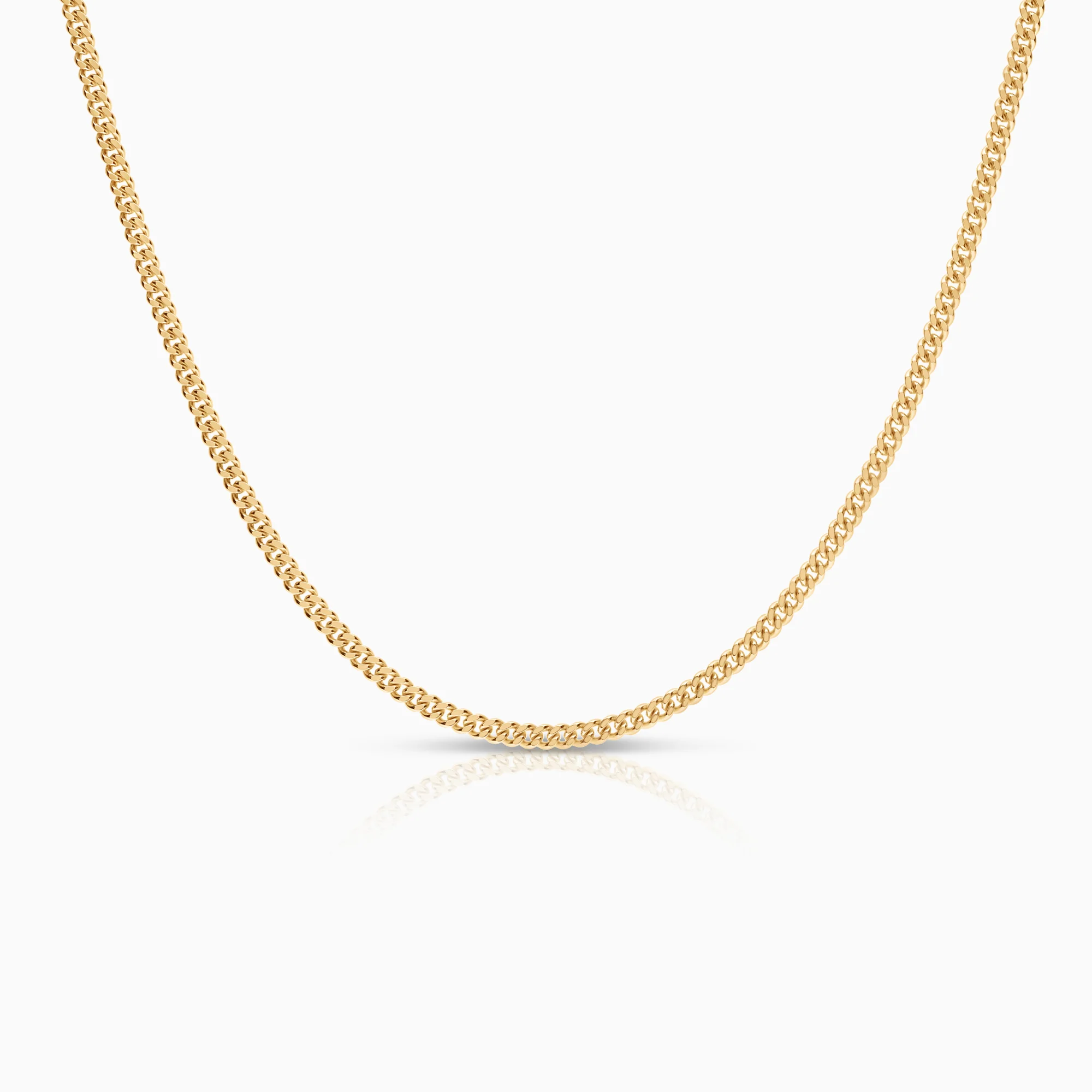 Curb chain 12.88g 18K gold