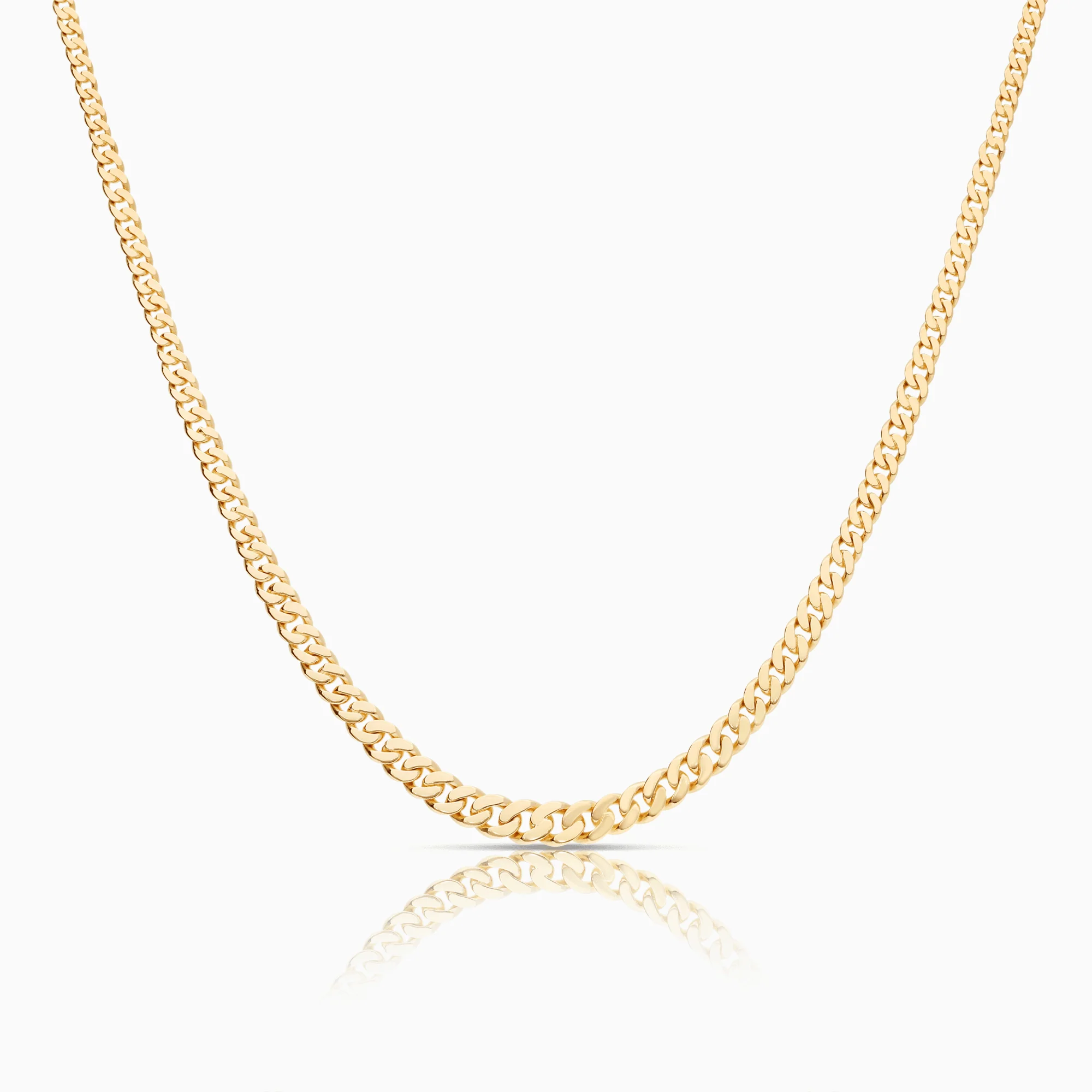 Curb chain 13.14g 18K gold