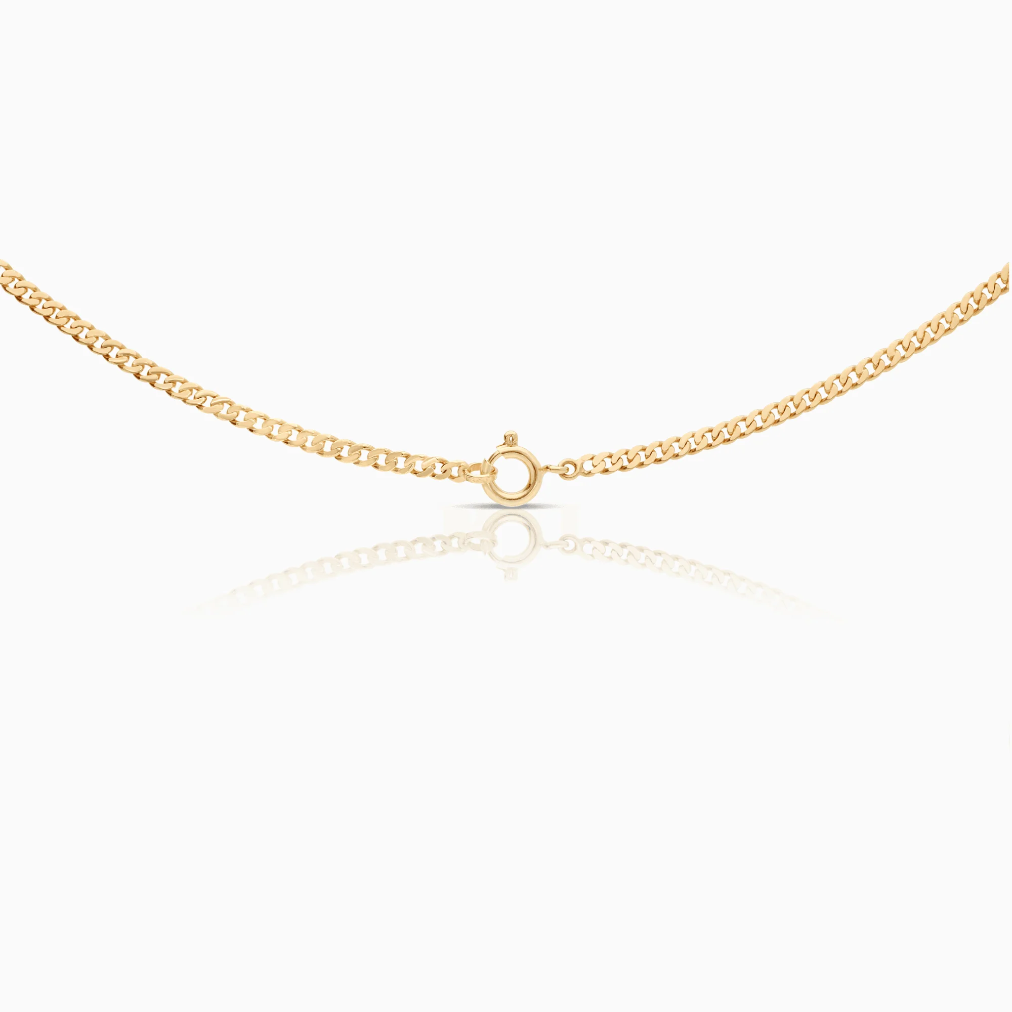 Curb chain 13.14g 18K gold - Image 2
