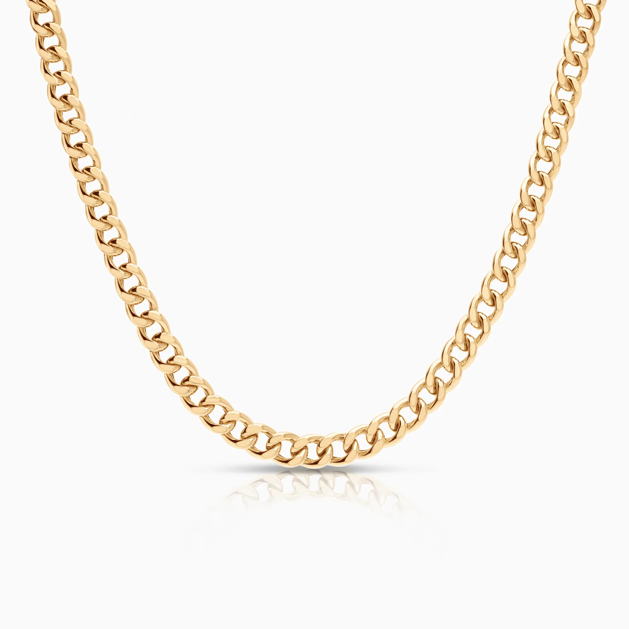 Curb chain 14.85g 18K gold
