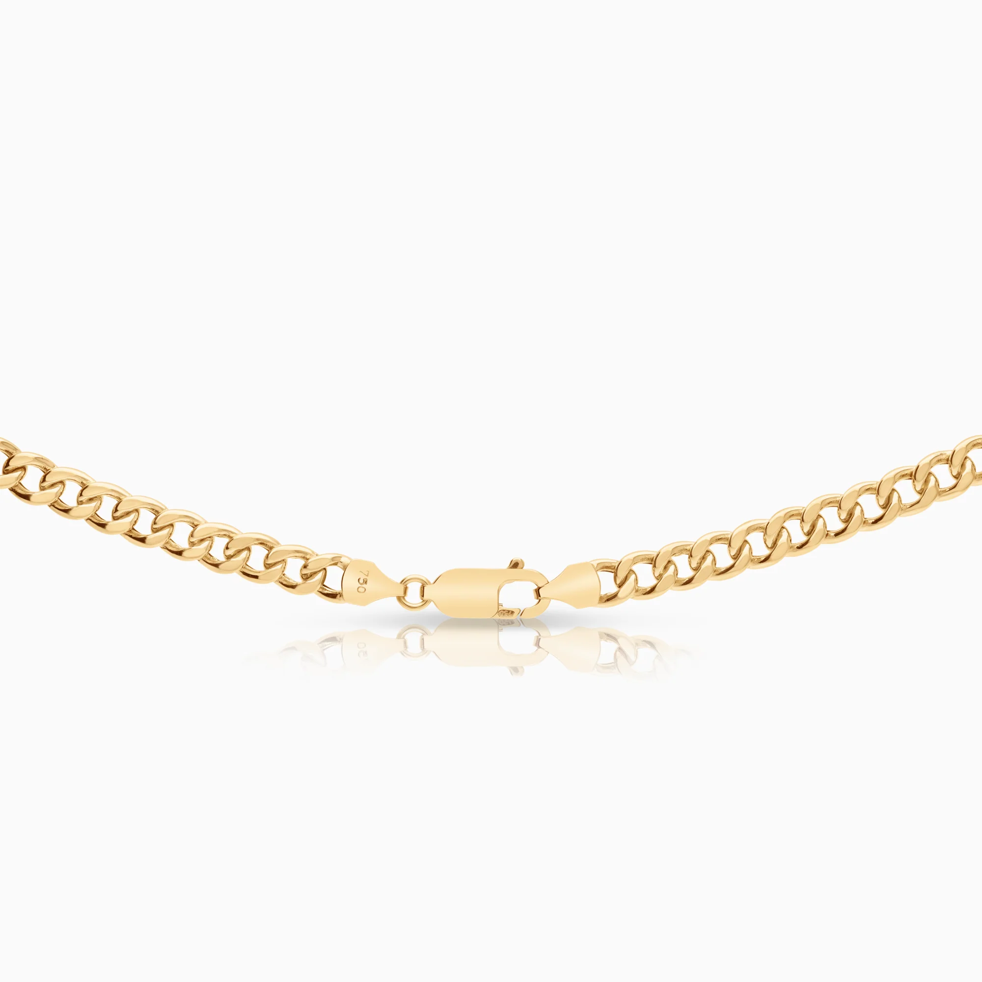 Curb chain 14.85g 18K gold - Image 2
