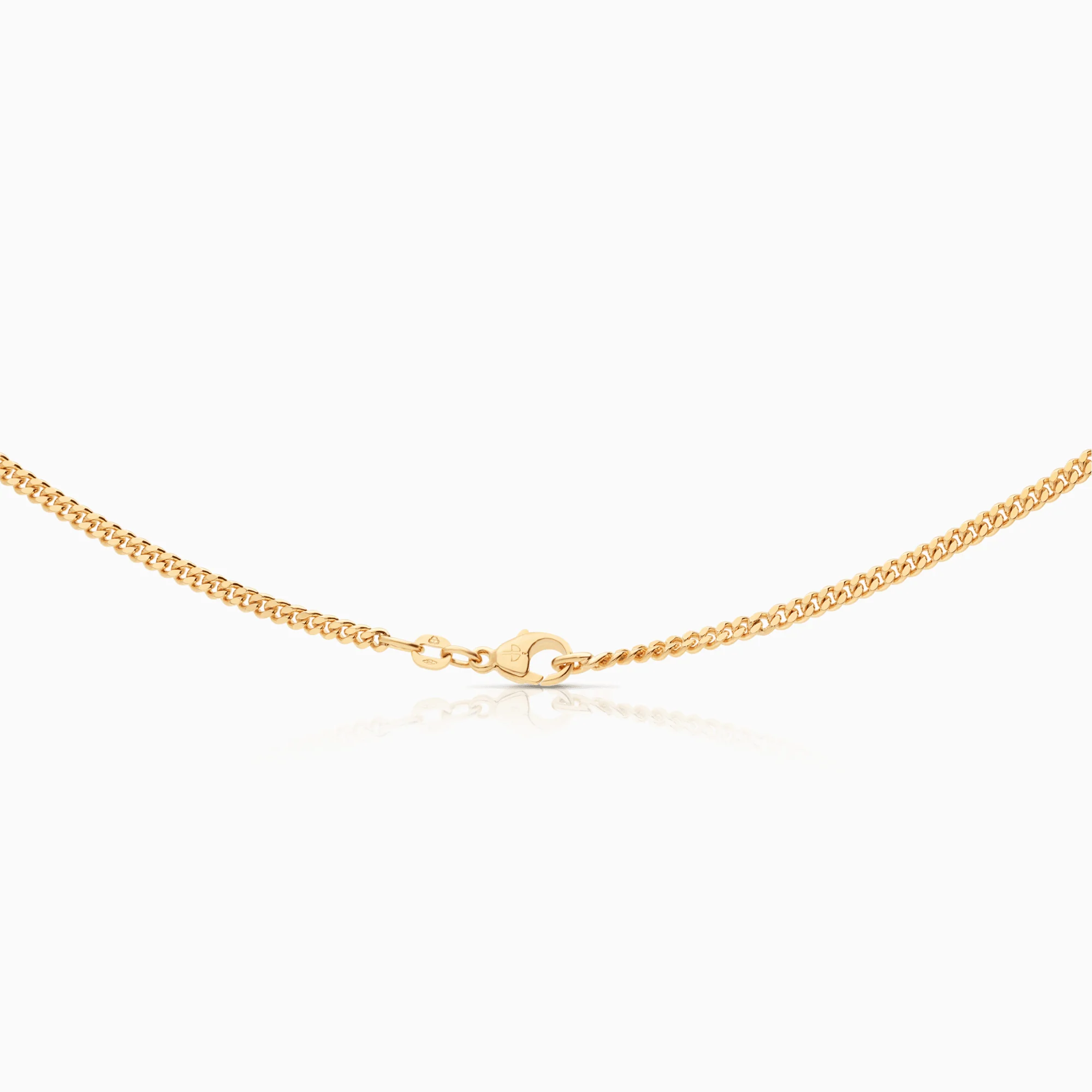 Curb chain 14.20g 18K gold - Image 2