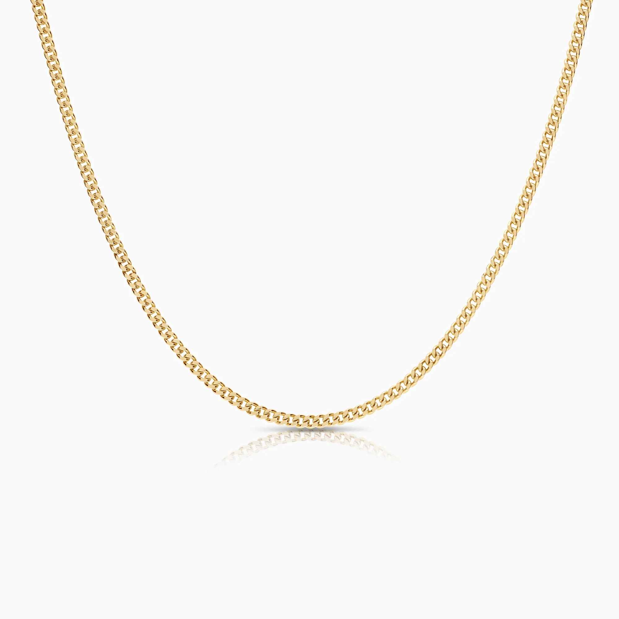 Curb chain 14.38g 18K gold