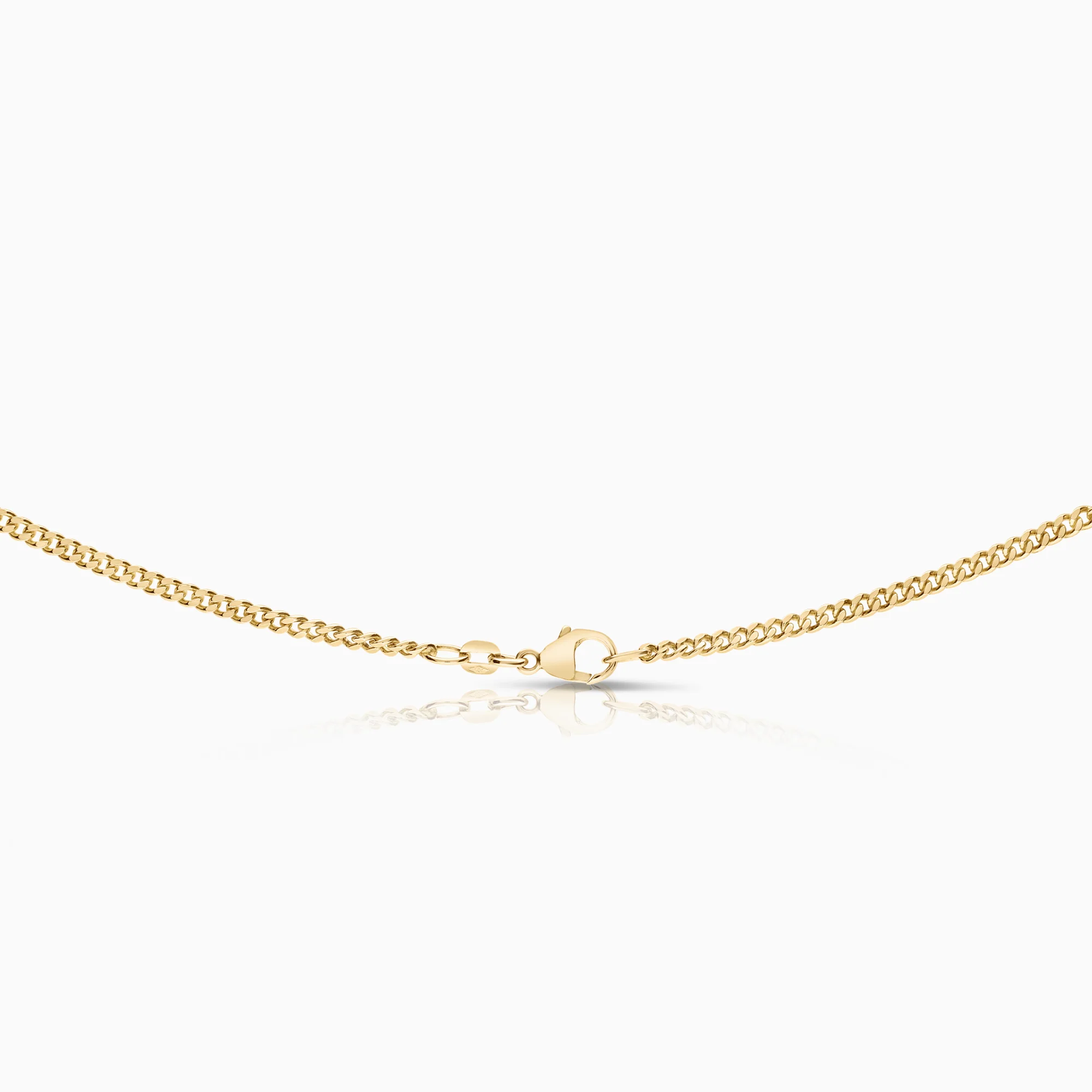 Curb chain 14.38g 18K gold - Image 2