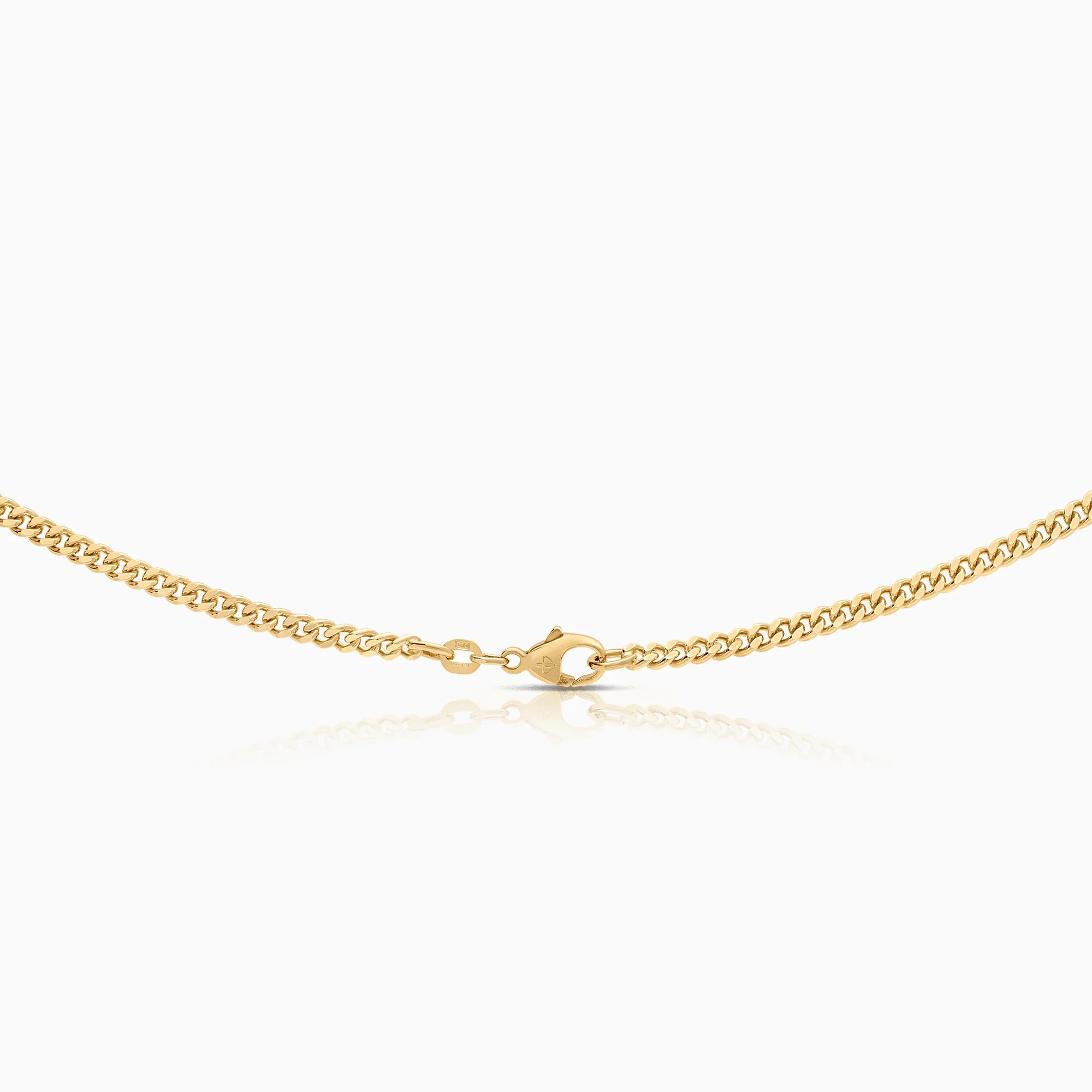 Curb chain 17.29g 18K gold - Image 2