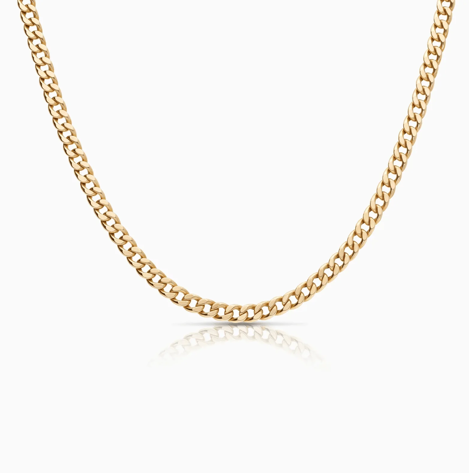 Curb chain 18.32g 18K gold