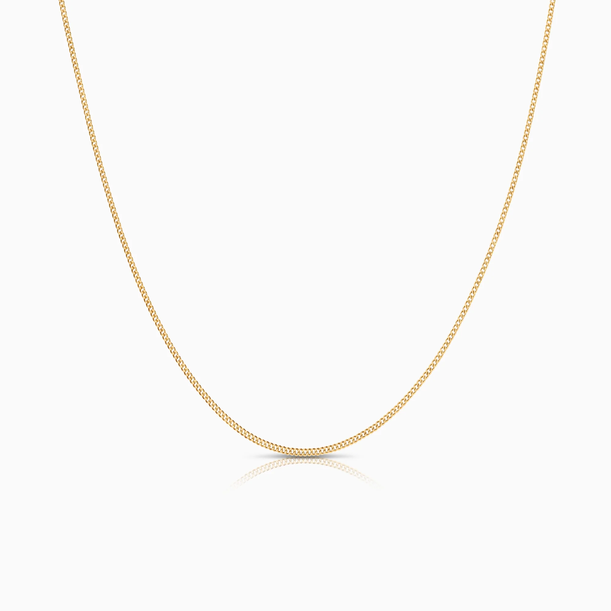 Curb chain 2.79g 18K gold