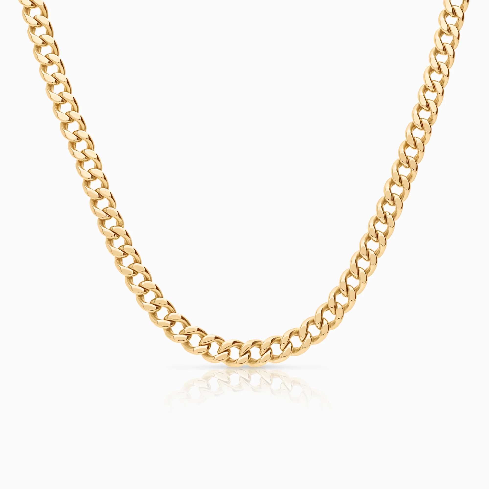 Curb chain 20.92g 18K gold