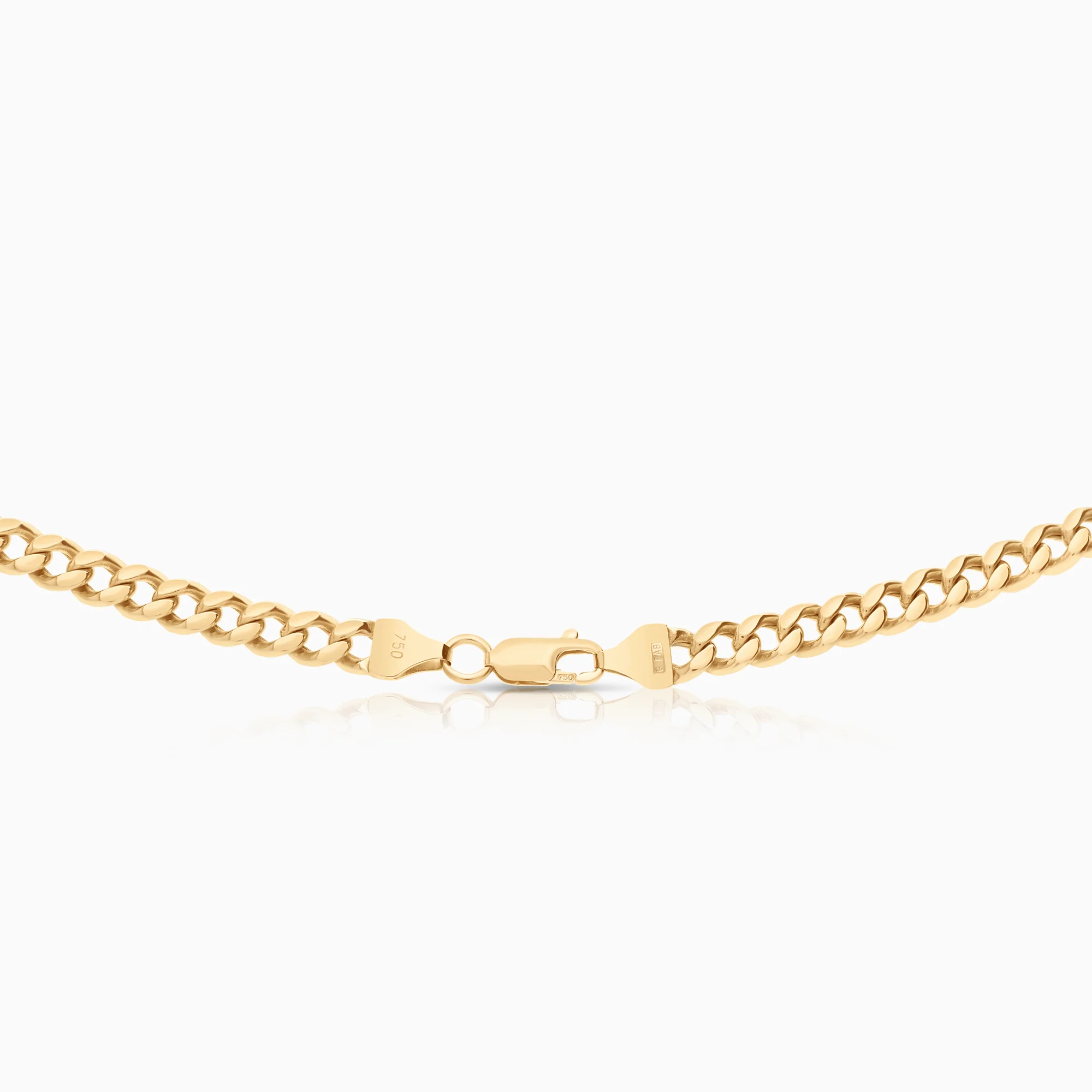 Curb chain 20.92g 18K gold - Image 2