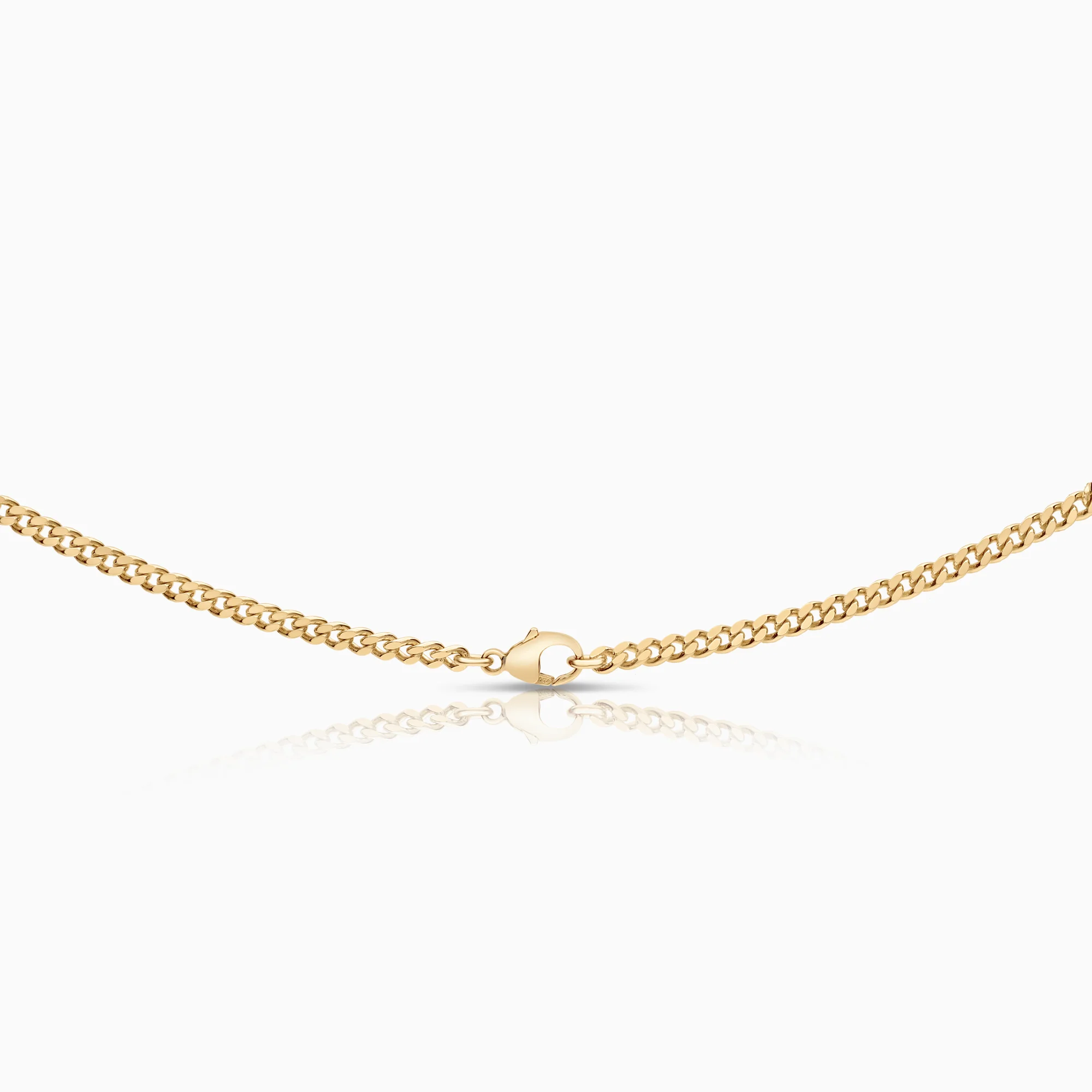Curb chain 20.69g 18K gold - Image 2