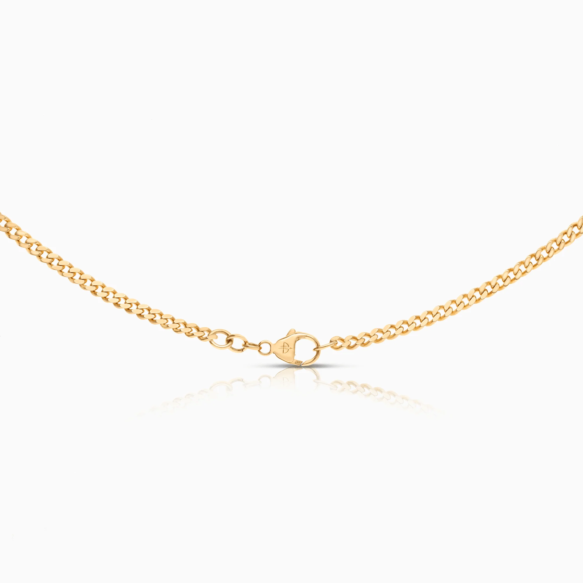 Curb chain 21.08g 18K gold - Image 2