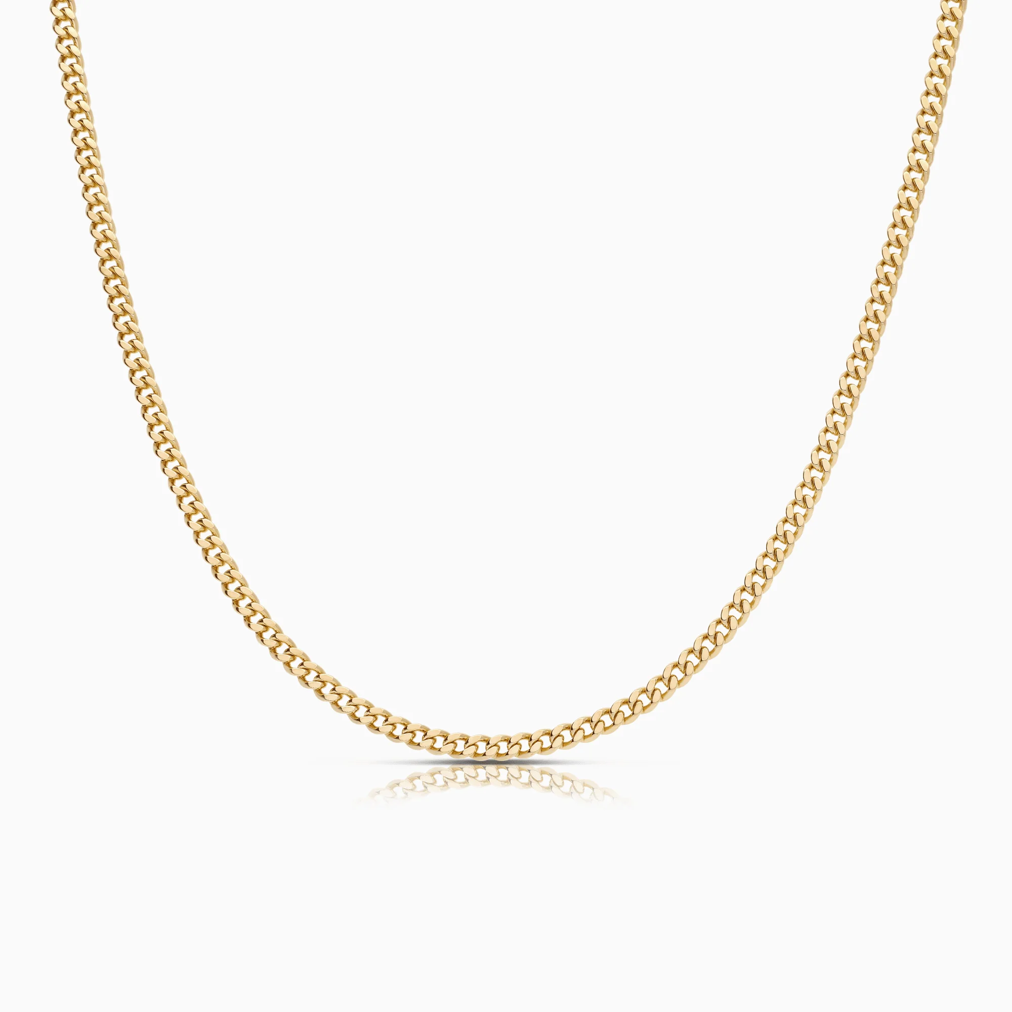 Curb chain 22.53g 18K gold
