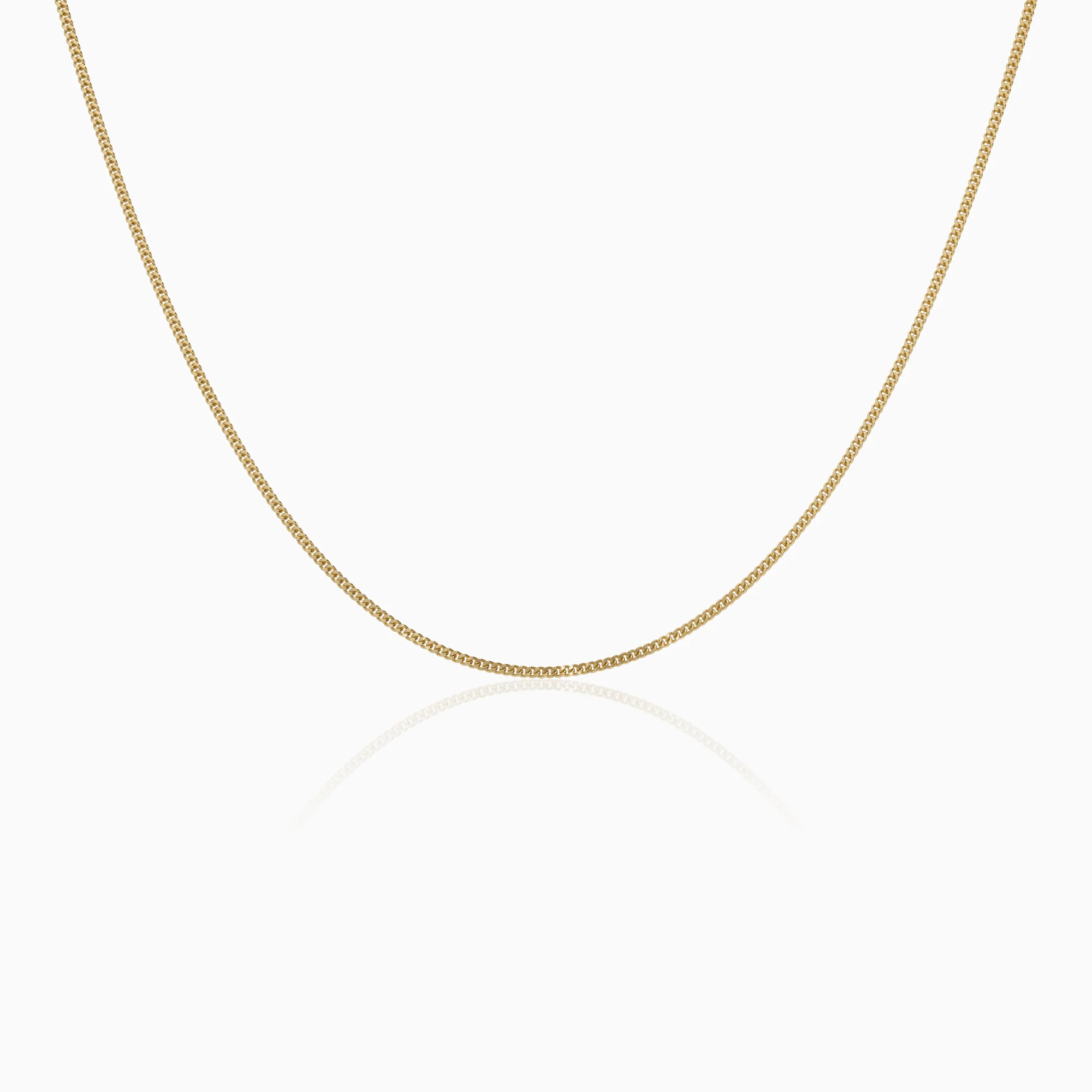 Curb chain 2.25g 14K gold
