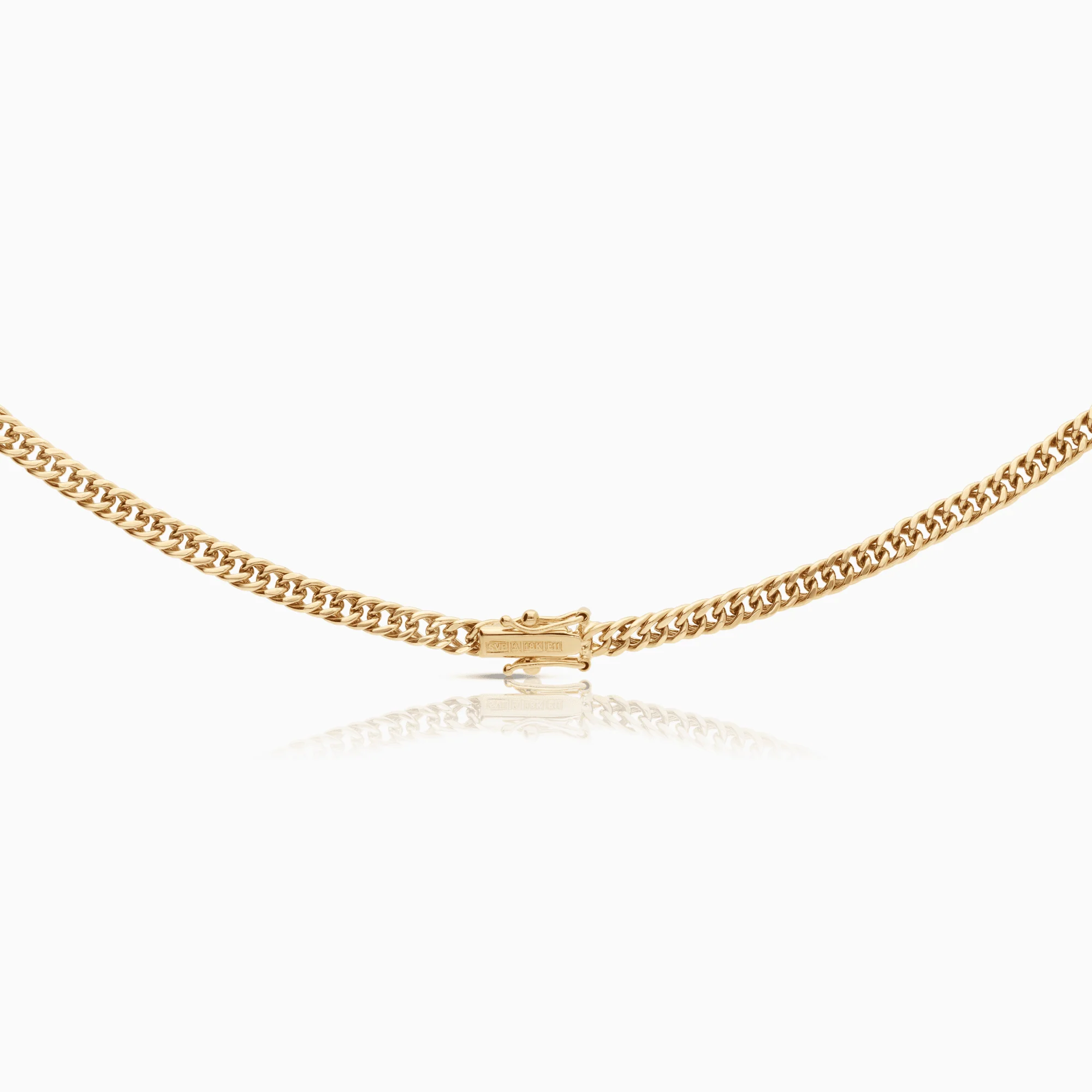 Curb chain 23.0g 18K gold - Image 2