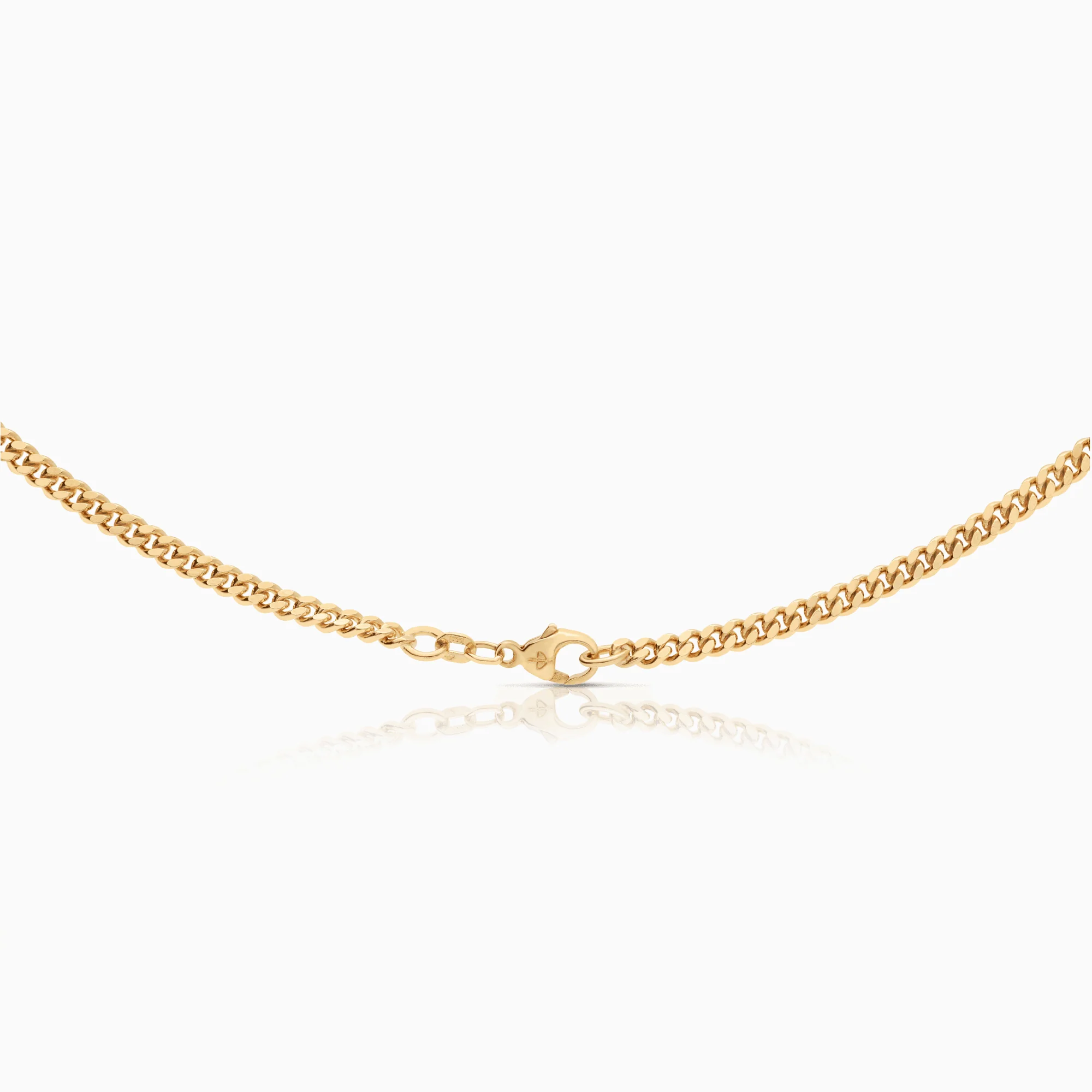 Curb chain 24.56g 18K gold - Image 2