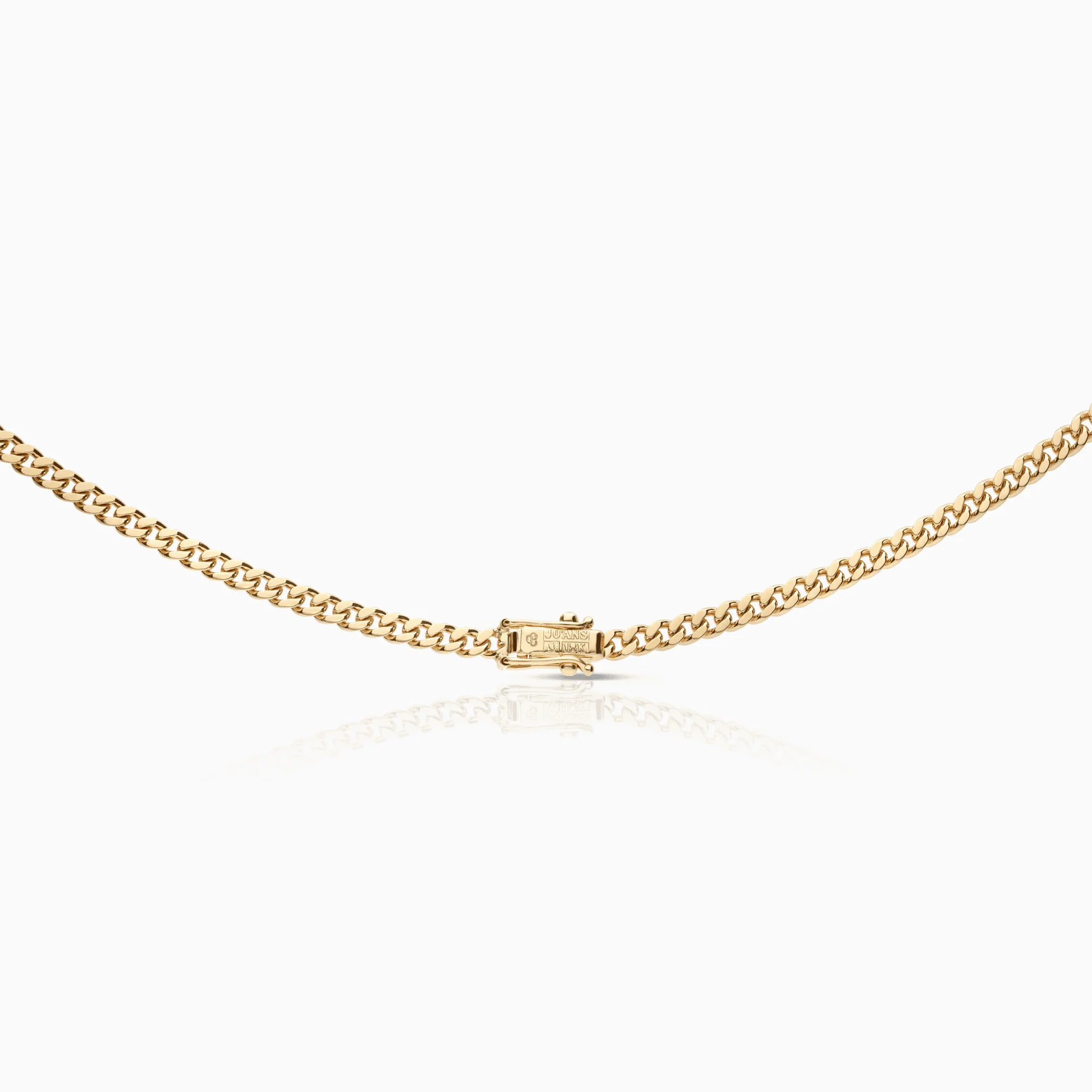Curb chain 25.04g 18K gold - Image 2