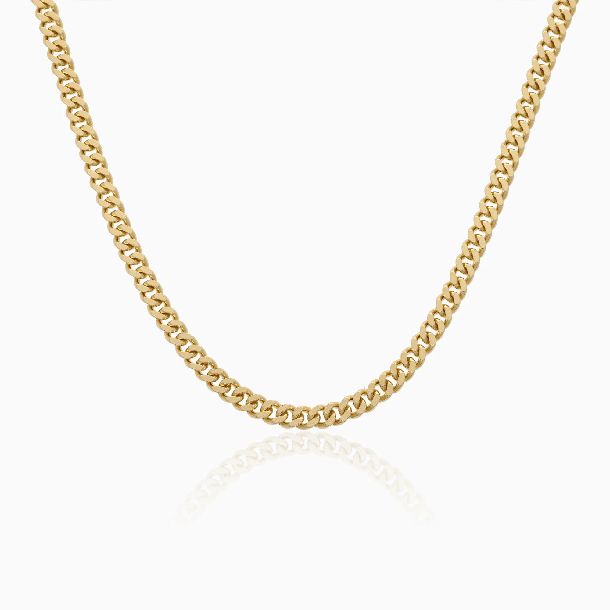 Curb chain 29.25g 18K gold