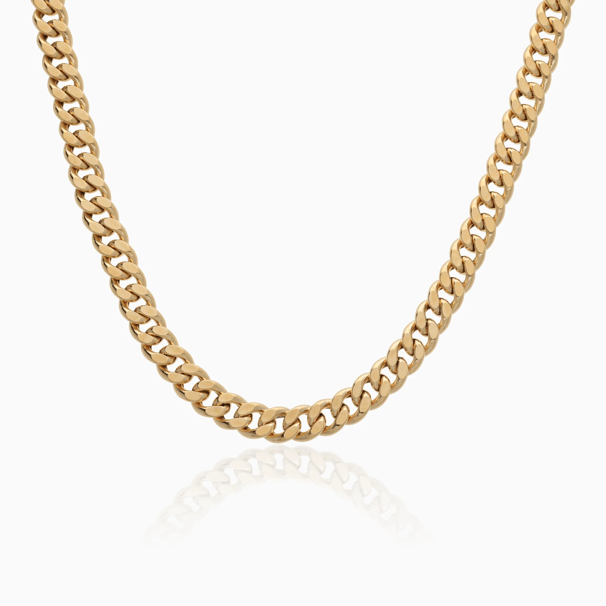 Curb chain 29.30g 18K gold