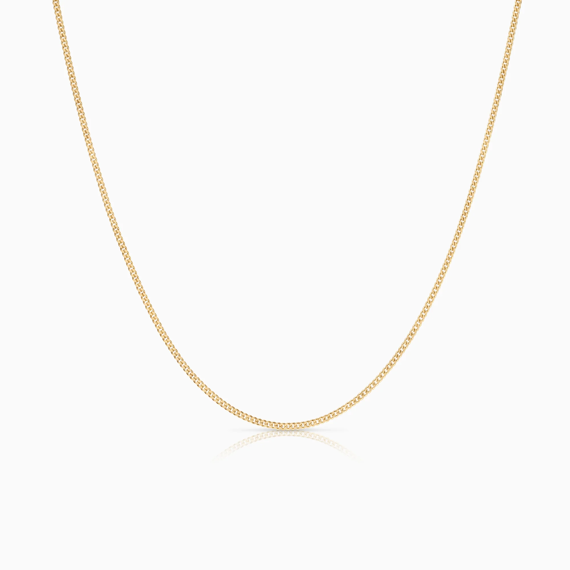 Curb chain 3.06g 18K gold