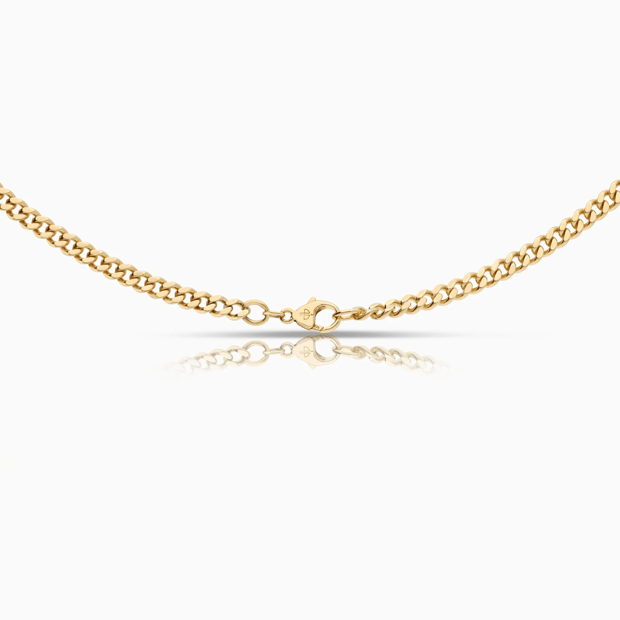 Curb chain 31.45g 18K gold - Image 2