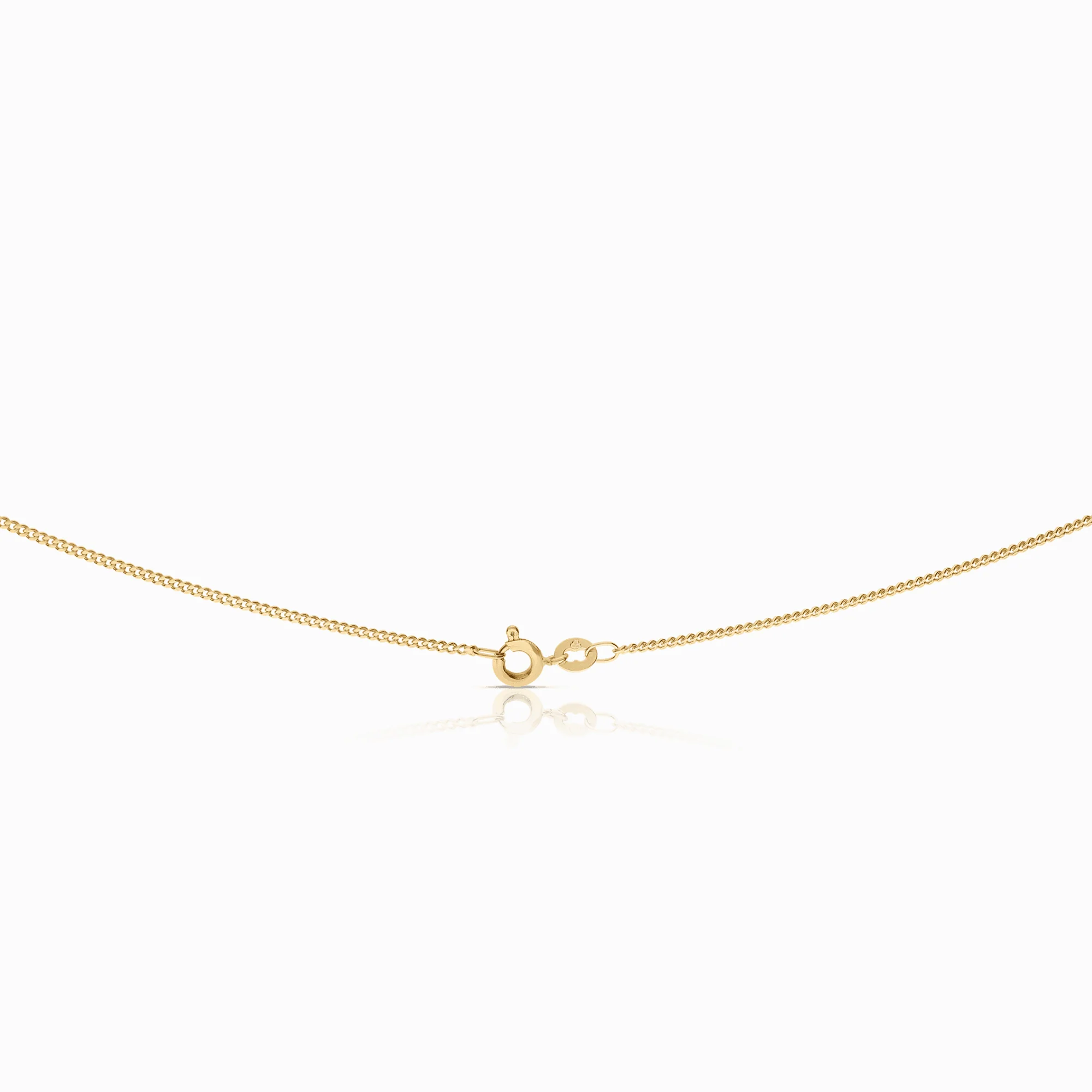 Curb chain 3.16g 18K gold - Image 2