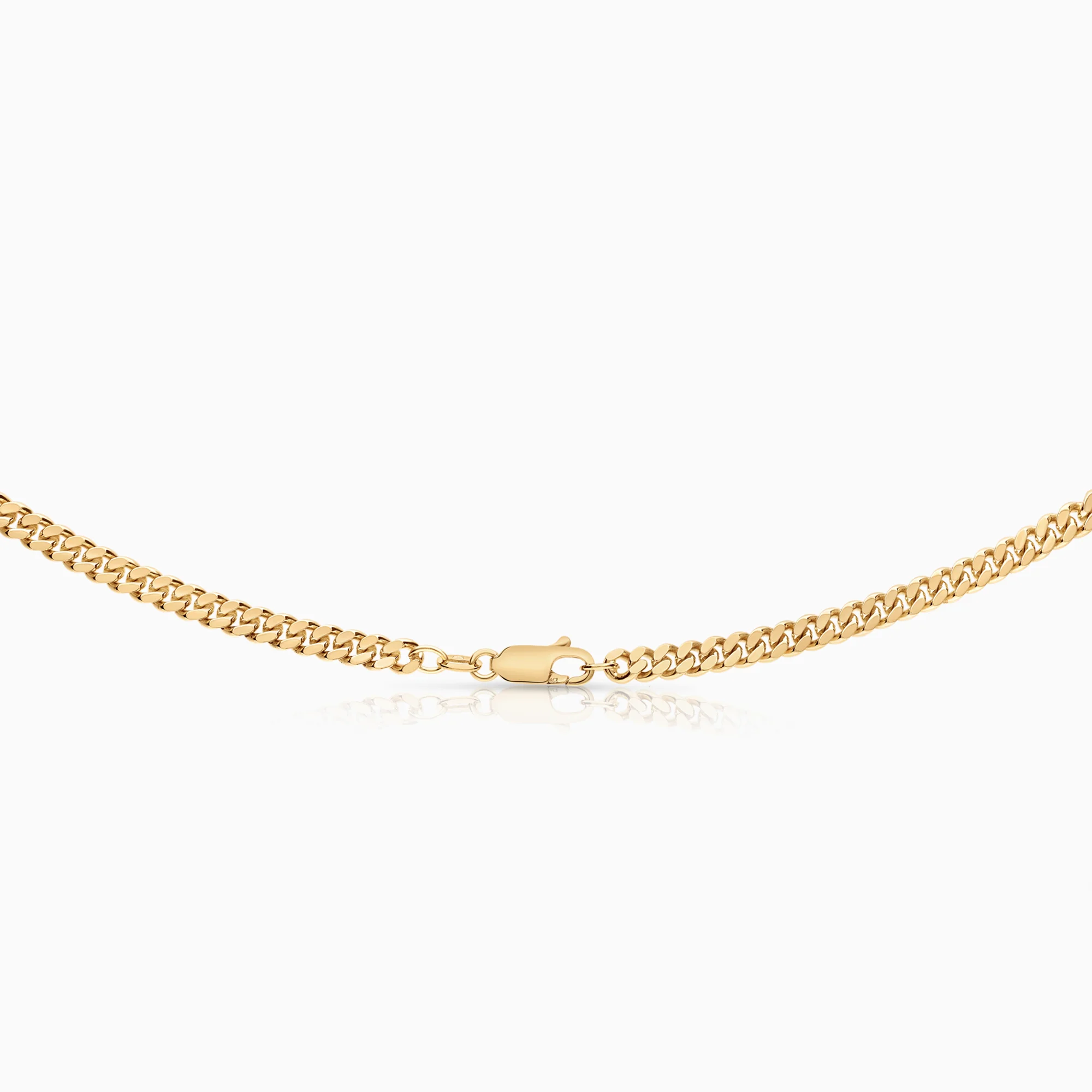 Curb chain 32.43g 18K gold - Image 2