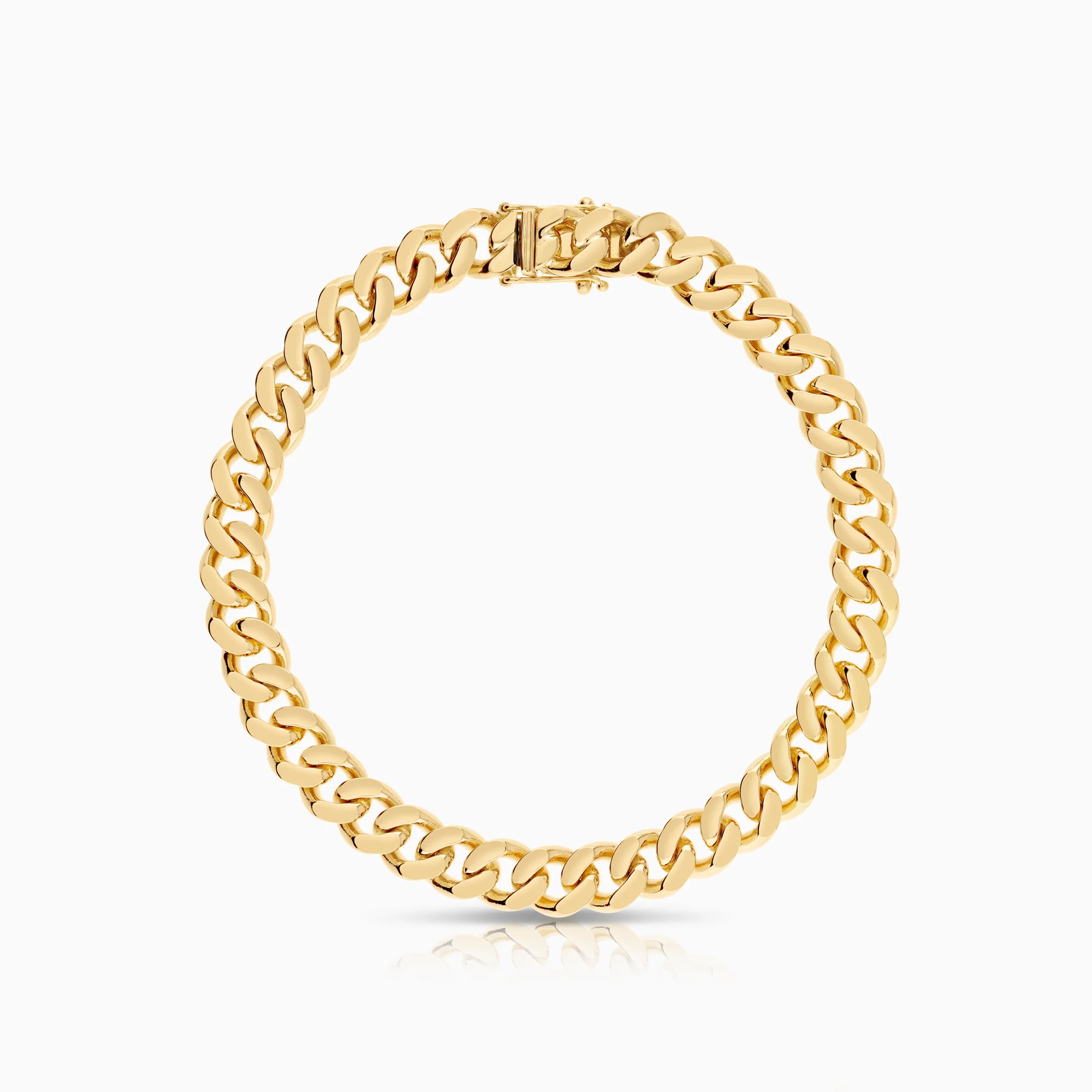 Curb chain 35.08g 18K gold