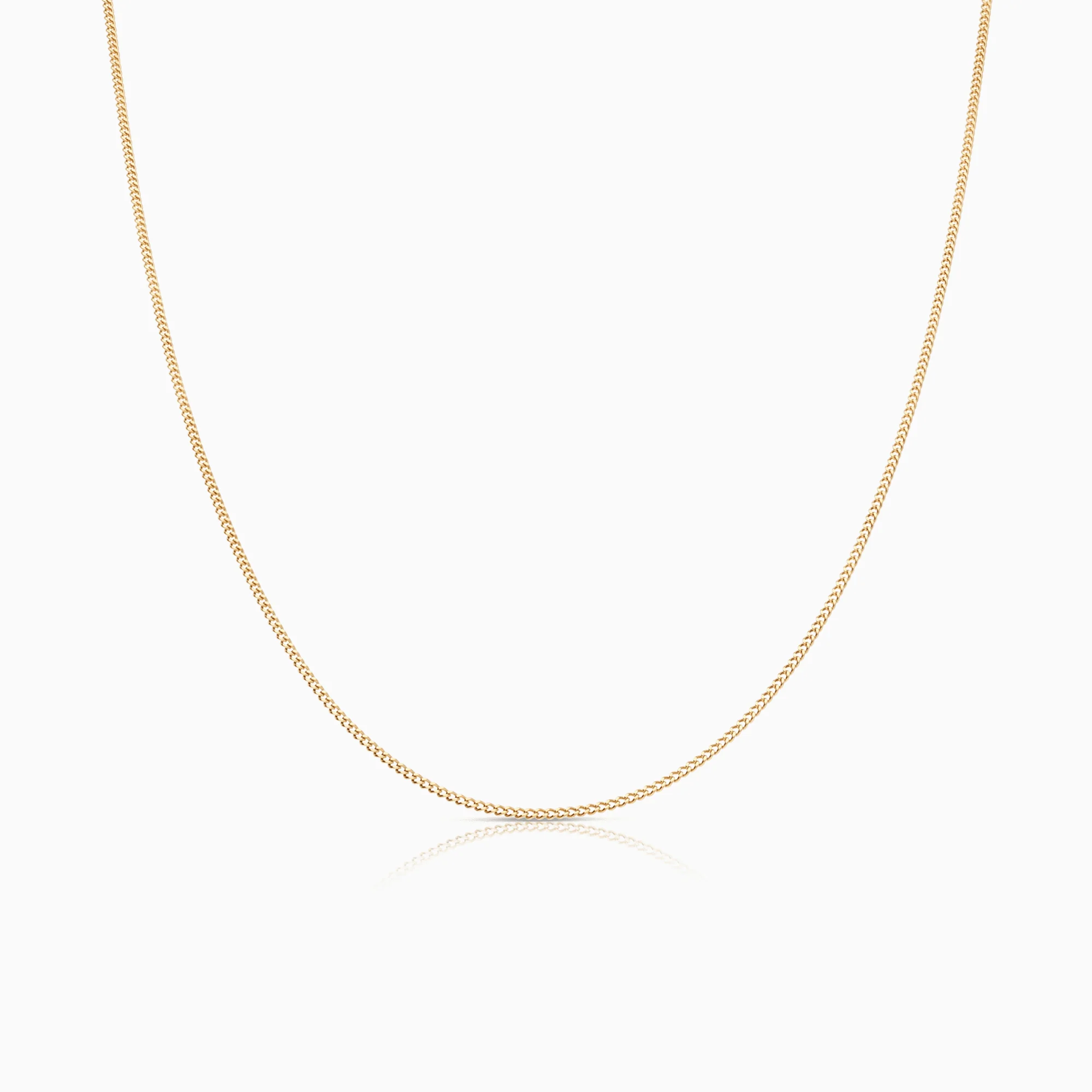 Curb link 40cm 18K gold - Image 3